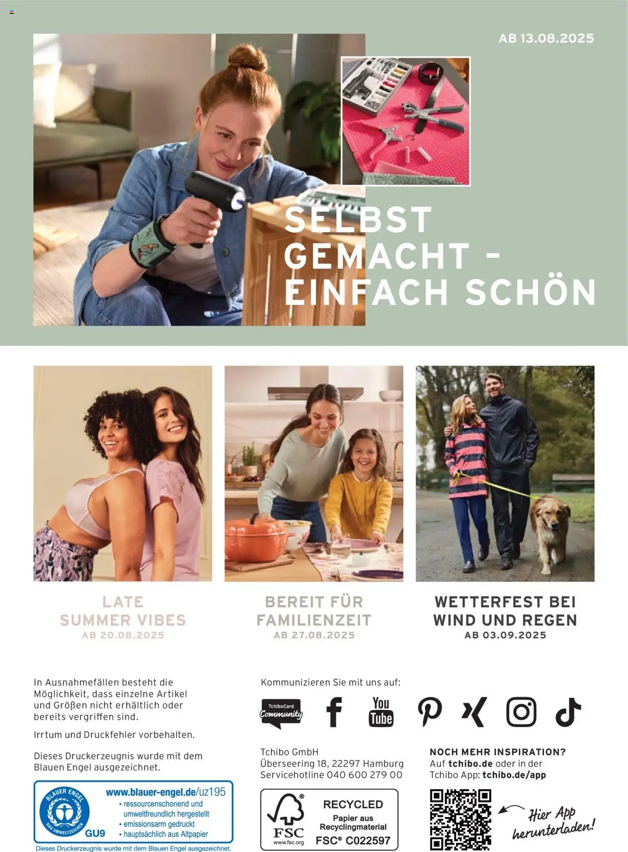 Prospekt Tchibo Sommerträume für zuhause - gültig ab dem 06.08.2025 | Seite: 31