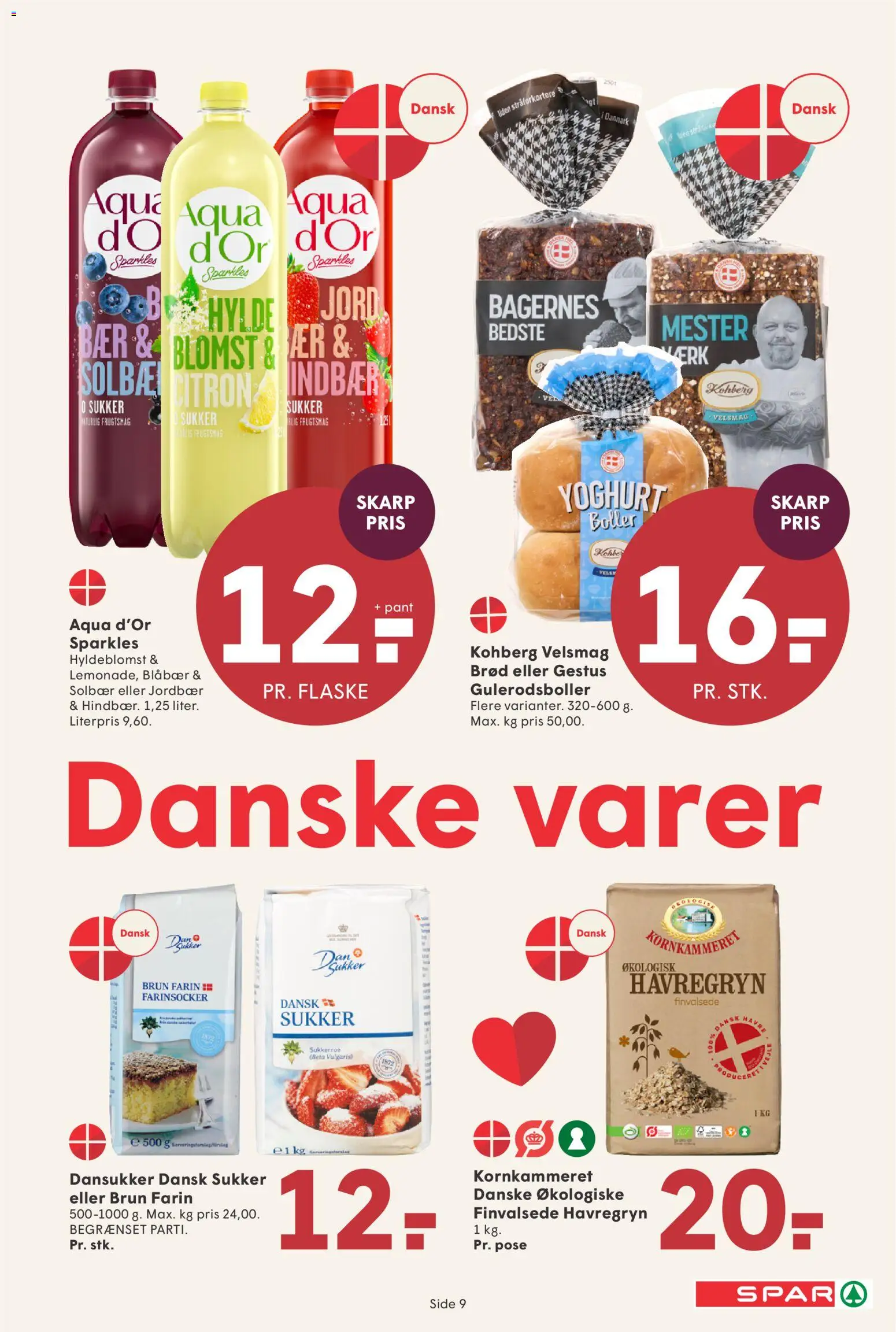 Spar tilbudsavis – gyldig fra 05.12.2025 | Side: 13 | Produkter: Blåbær, Yoghurt, Brød, Sukker
