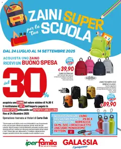 Anteprima del volantino Galassia Zaini catalogo valido a partire dal 24.07.2025
