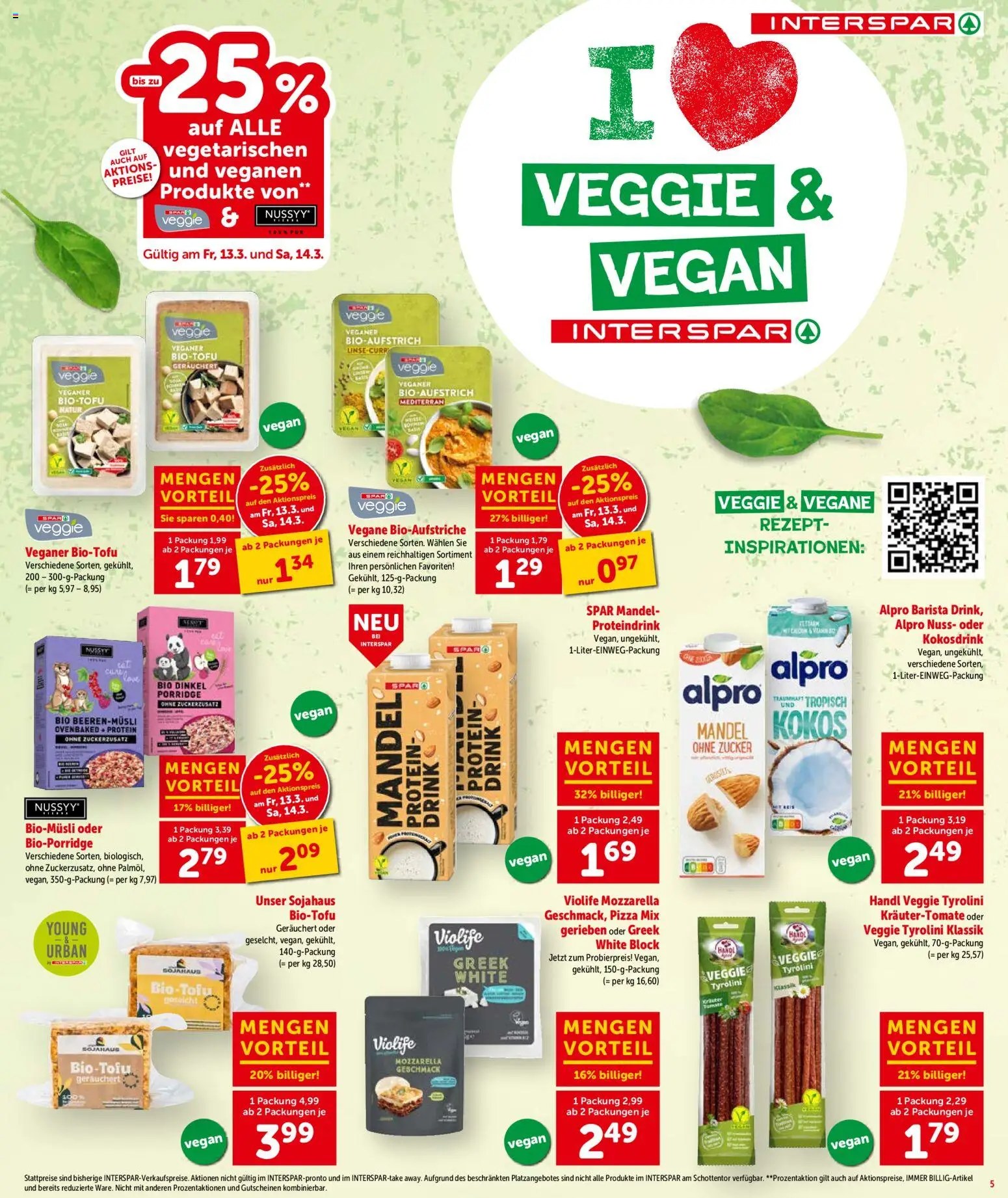 Interspar Flugblatt - Salzburg gültig ab 12.03.2026 | Seite: 5 | Produkte: Zucker, Pizza