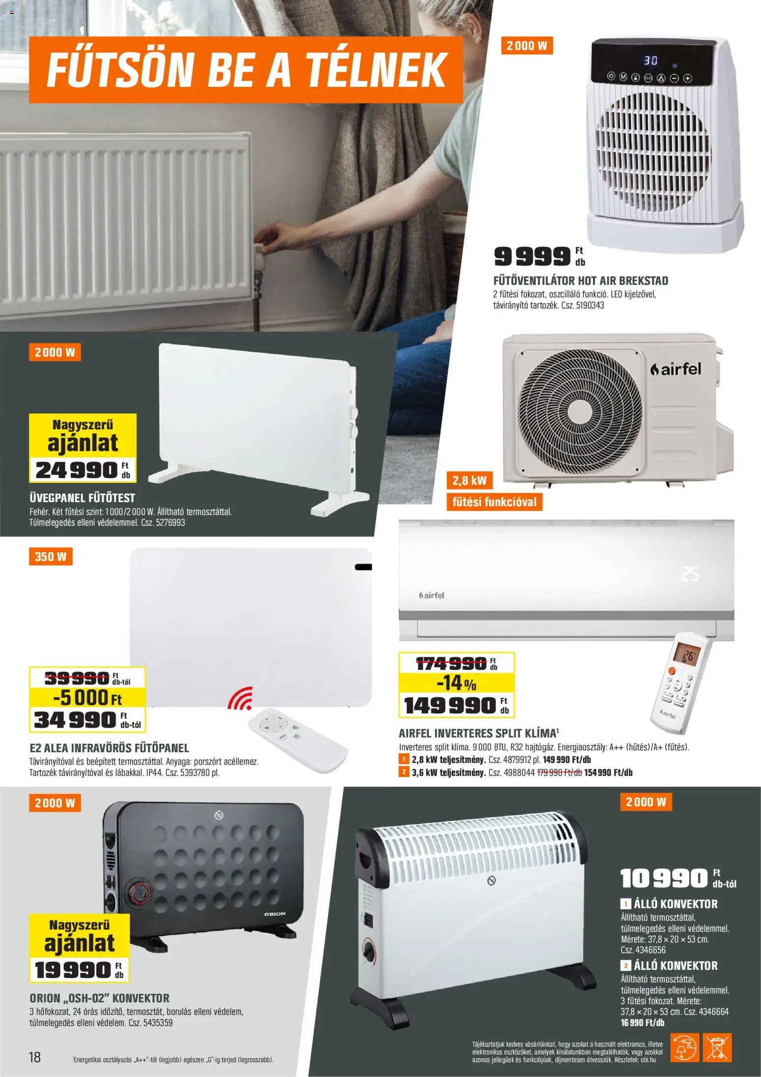 OBI akciós ujság - amely érvényes a következő dátumtól: 03.02.2026 | Oldal: 18