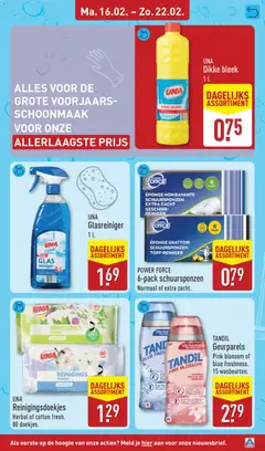 Aldi - Folder week 8 - Voorbeeld van een folder van Aldi, geldig van 16.02.2026 | Pagina: 27 | Producten: Ostyalap