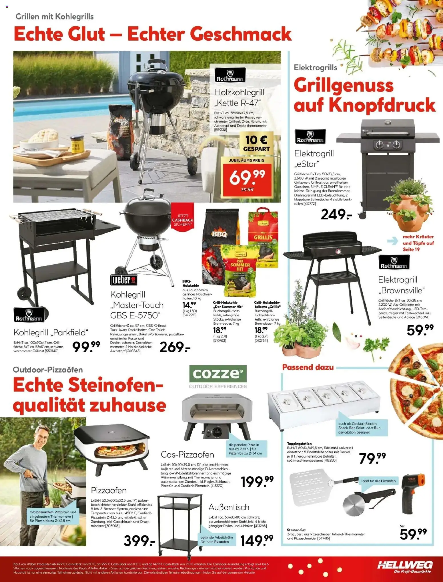 HELLWEG Flugblatt	 gültig ab 01.04.2026 | Seite: 17 | Produkte: Salat, Grill, Thermometer, Pizza