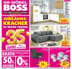 SB Möbel Boss Prospekt Markranstädt	 ab 06.09.2025 gültig