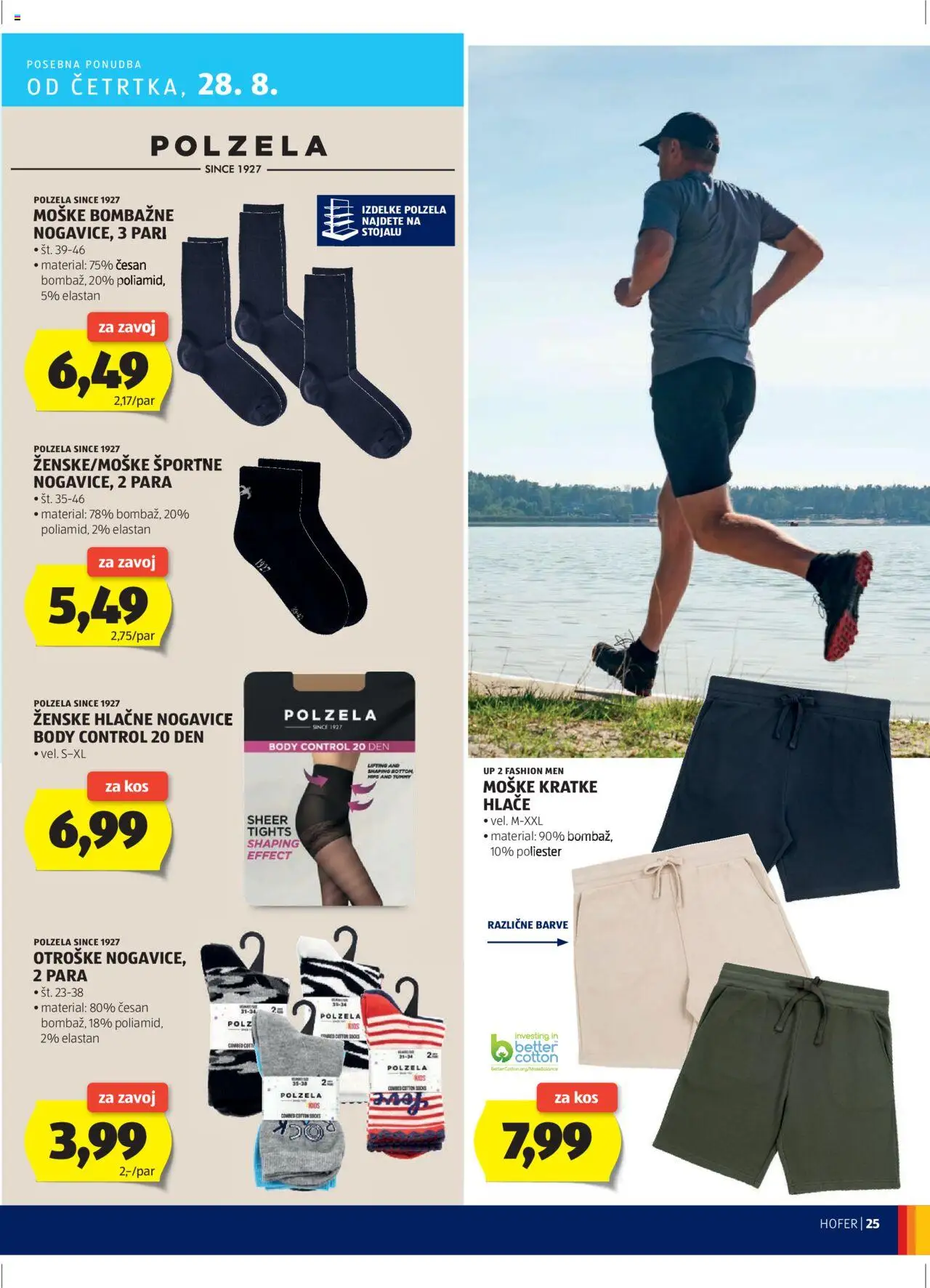 Hofer SI katalog | vrijedi od 21.08.2025 | Stranica: 25 | Proizvodi: Hlače