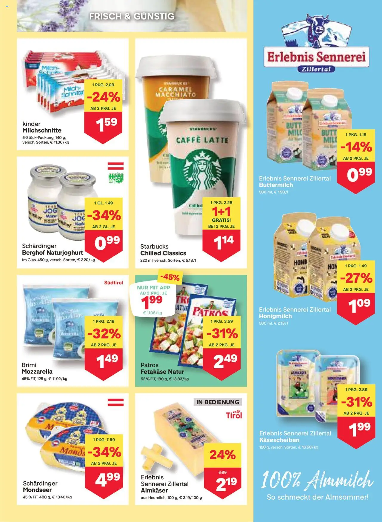 MPREIS Flugblatt gültig ab 16.10.2025 | Seite: 5 | Produkte: Milch