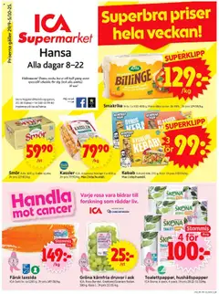 ICA Supermarket - Malmö - Förhandsvisning av reklamblad från butik ICA Supermarket aktuell från 29.09.2025