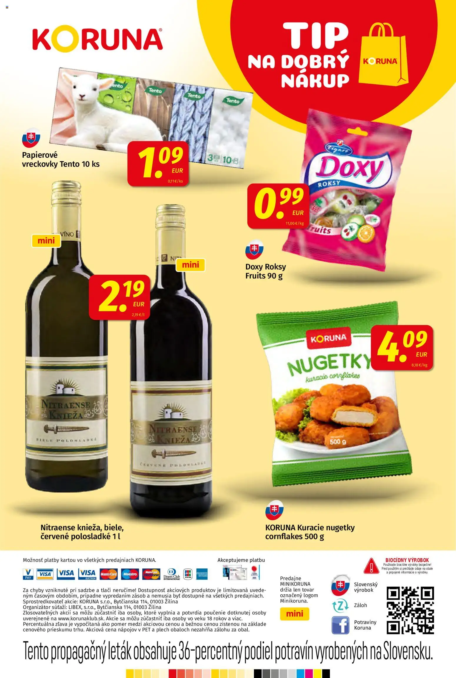 Nové Koruna akcie – leták je platný od 21.11.2025 | Strana: 24 | Produkty: Víno