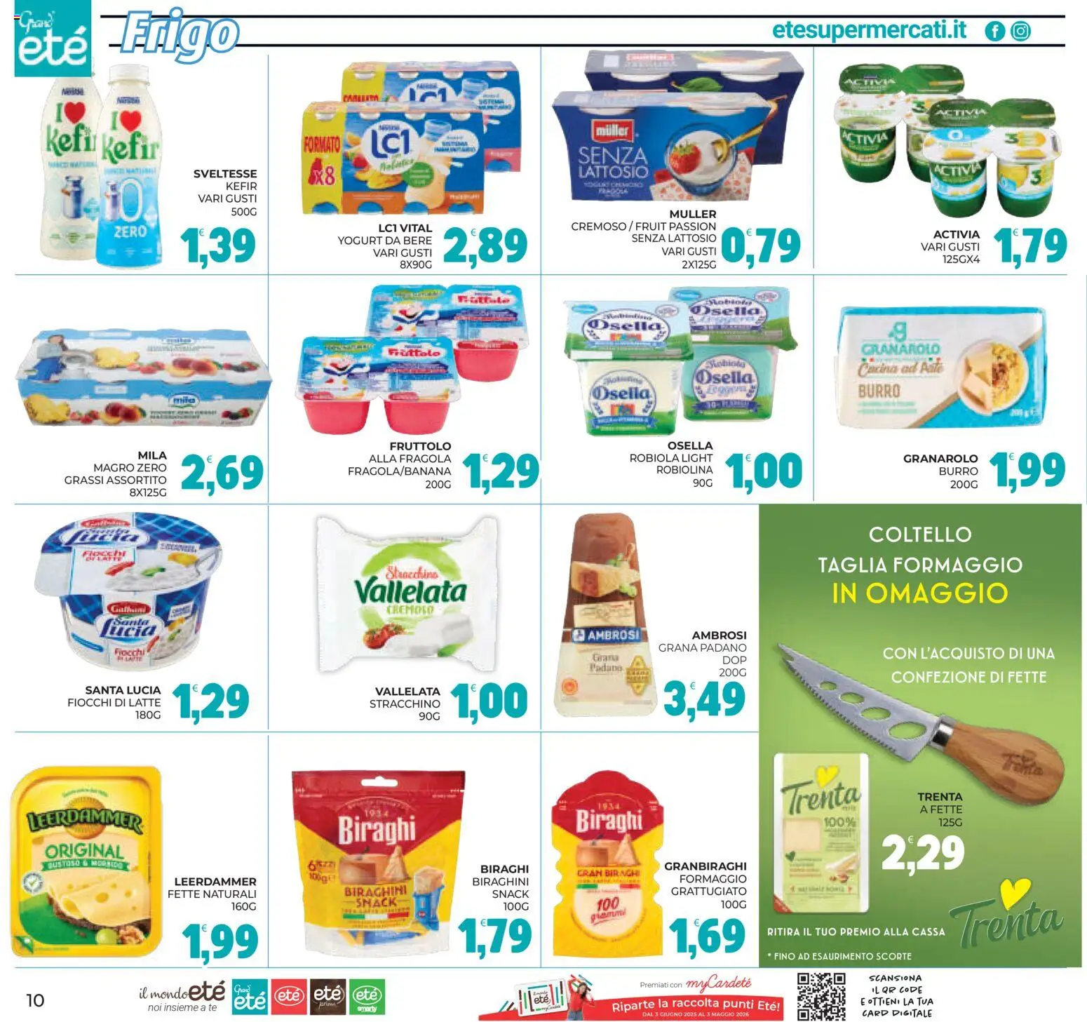 Volantino Eté del 07.04.2026 | Pagina: 10 | Prodotti: Yogurt, Fiocchi, Latte, Stracchino