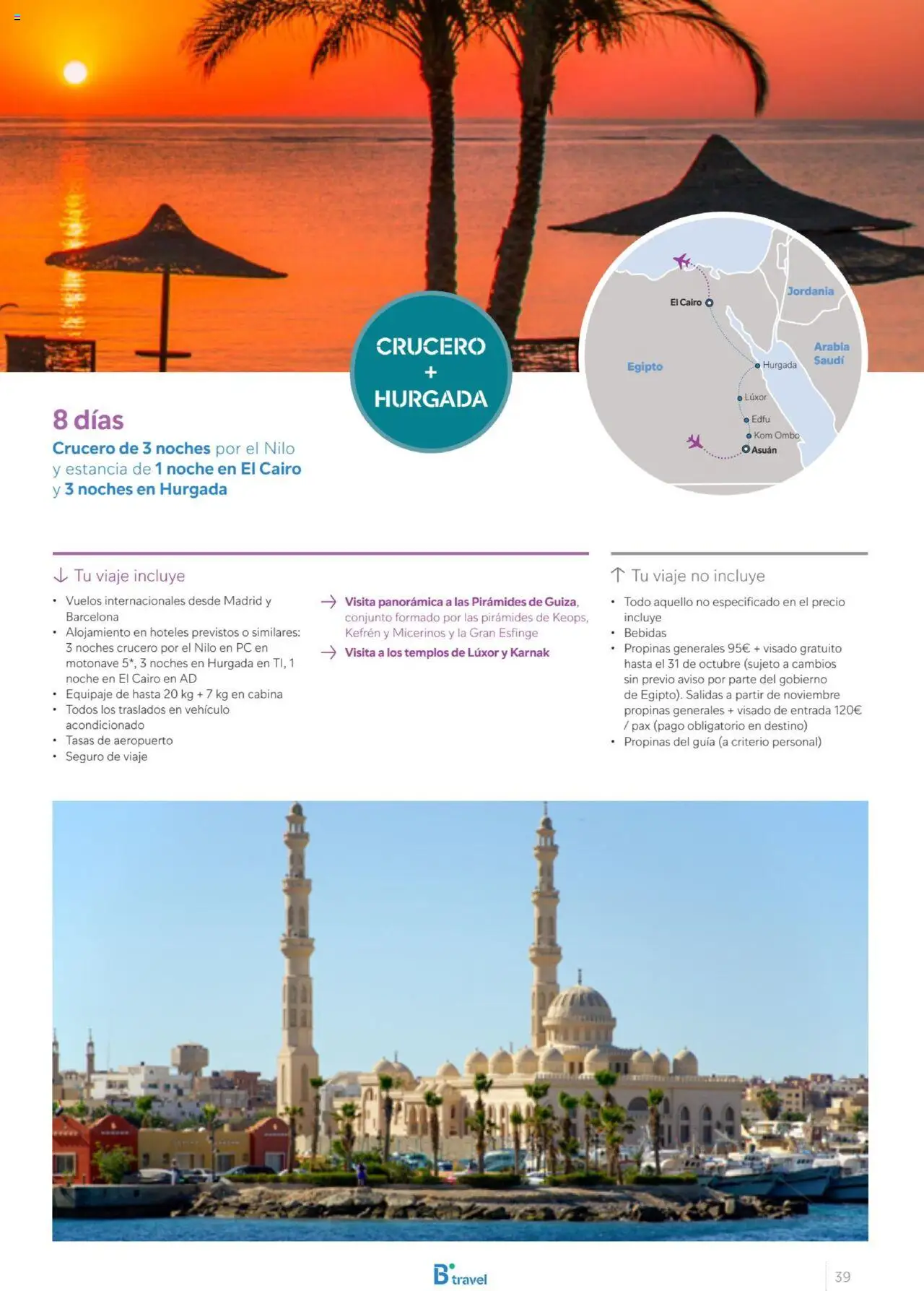 B the travel brand Egipto │ válido desde el 01.07.2025 | Página: 39