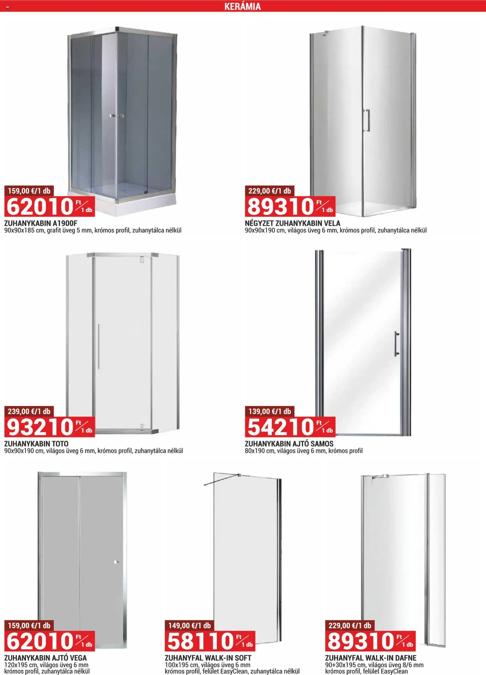 Merkury Market akciós ujság - amely érvényes a következő dátumtól: 02.01.2026 | Oldal: 24 | Termékek: Zuhanykabin