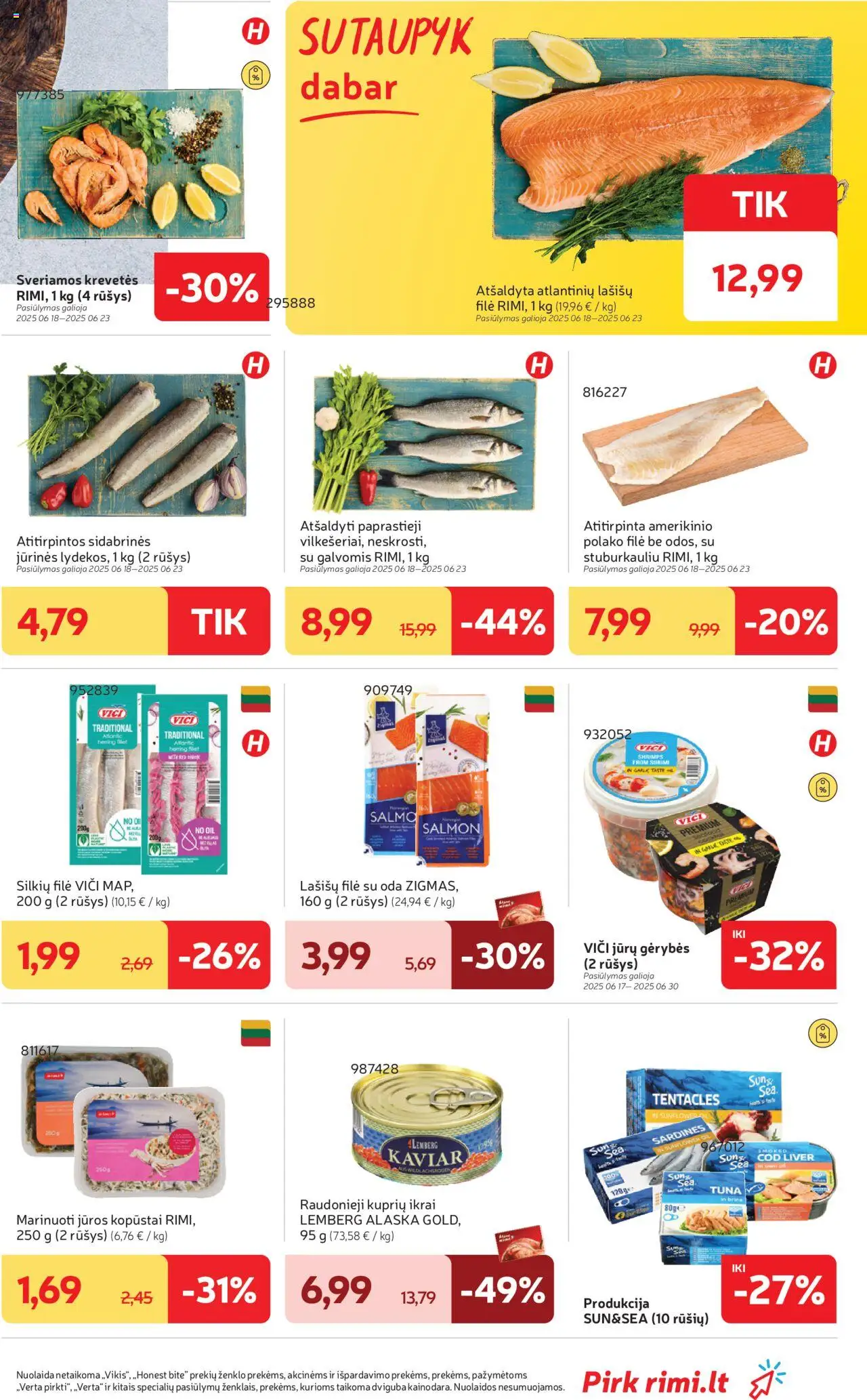 Rimi leidinys│galioja nuo 17.06.2025 | Puslapis: 7 | Prekių: Ikrai