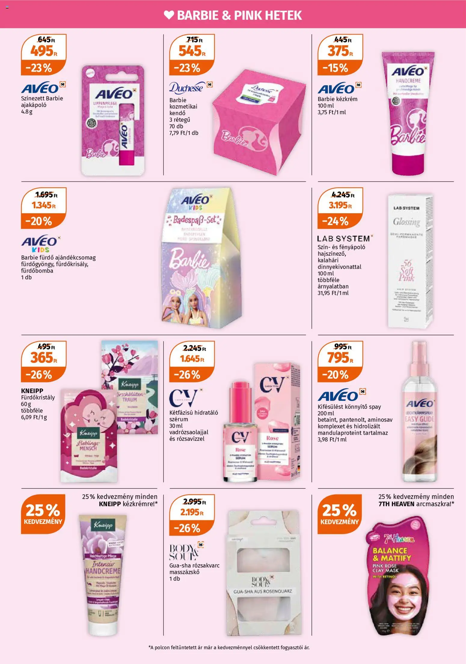 Müller akciós ujság - amely érvényes a következő dátumtól: 02.03.2026 | Oldal: 4 | Termékek: Fürdőbomba, Kendő, Body, Kézkrém