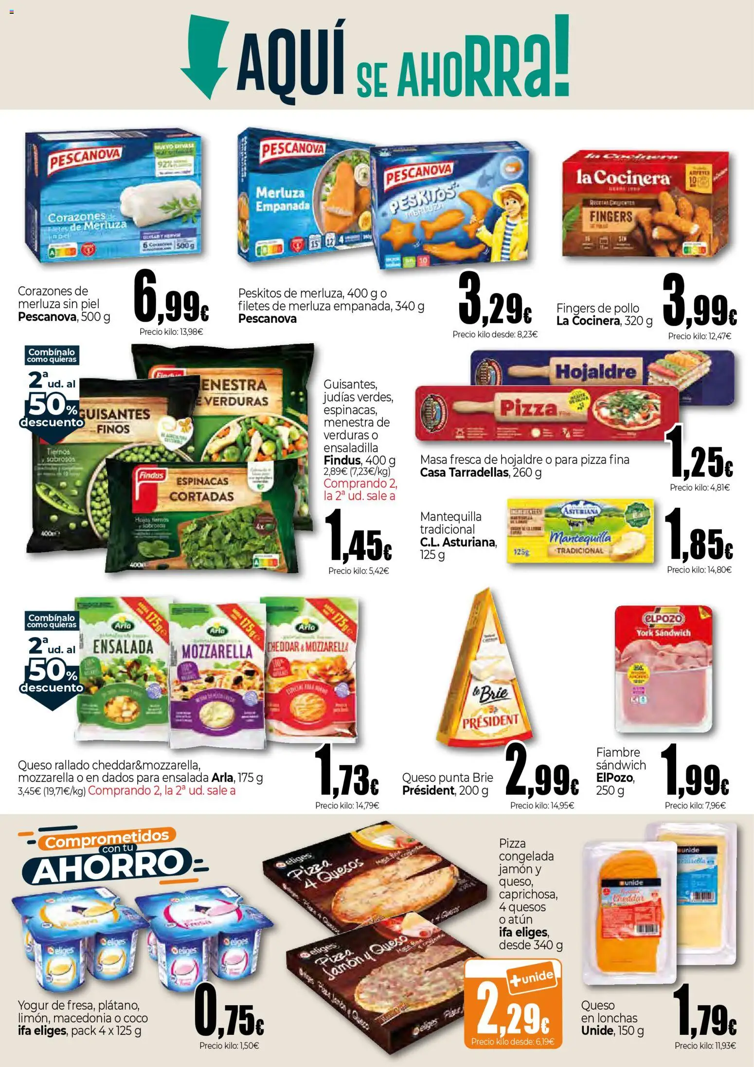 Unide folleto │ válido desde el 26.02.2026 | Página: 4 | Productos: Ensaladilla, Pizza, Τυρόπιτα, Πορσελάνη