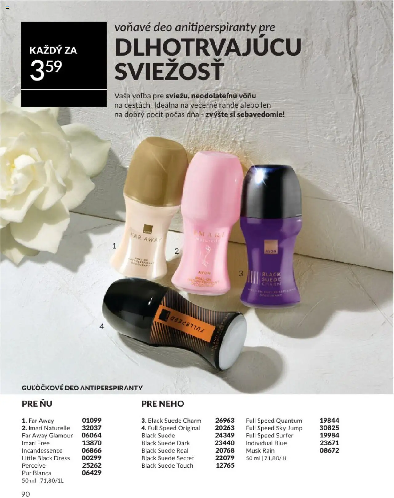 Katalóg Avon 2025 │ platný od 01.08.2025 | Strana: 90