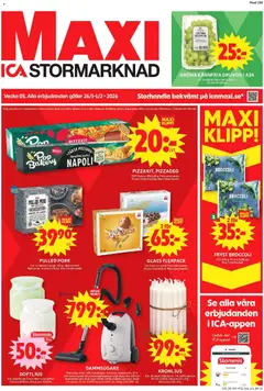 ICA Maxi - Malmö - Förhandsvisning av reklamblad från butik ICA Maxi aktuell från 26.01.2026