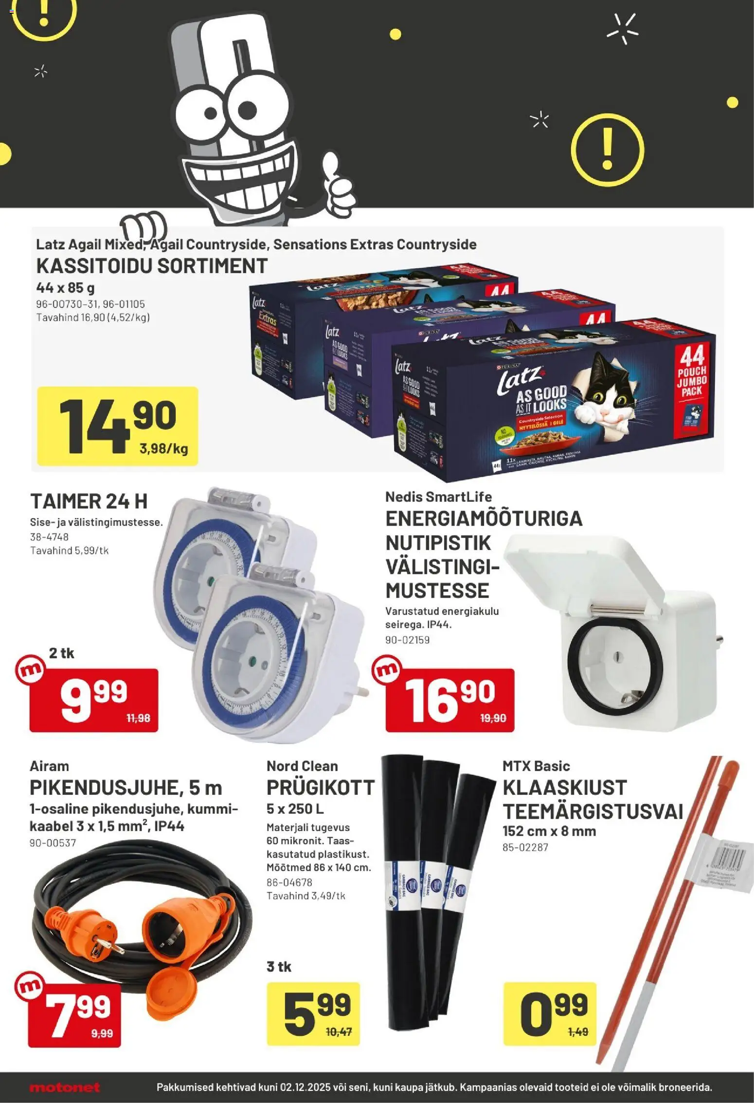 Motonet tarjoukset – voimassa 12.11.2025 alkaen | Sivu: 2