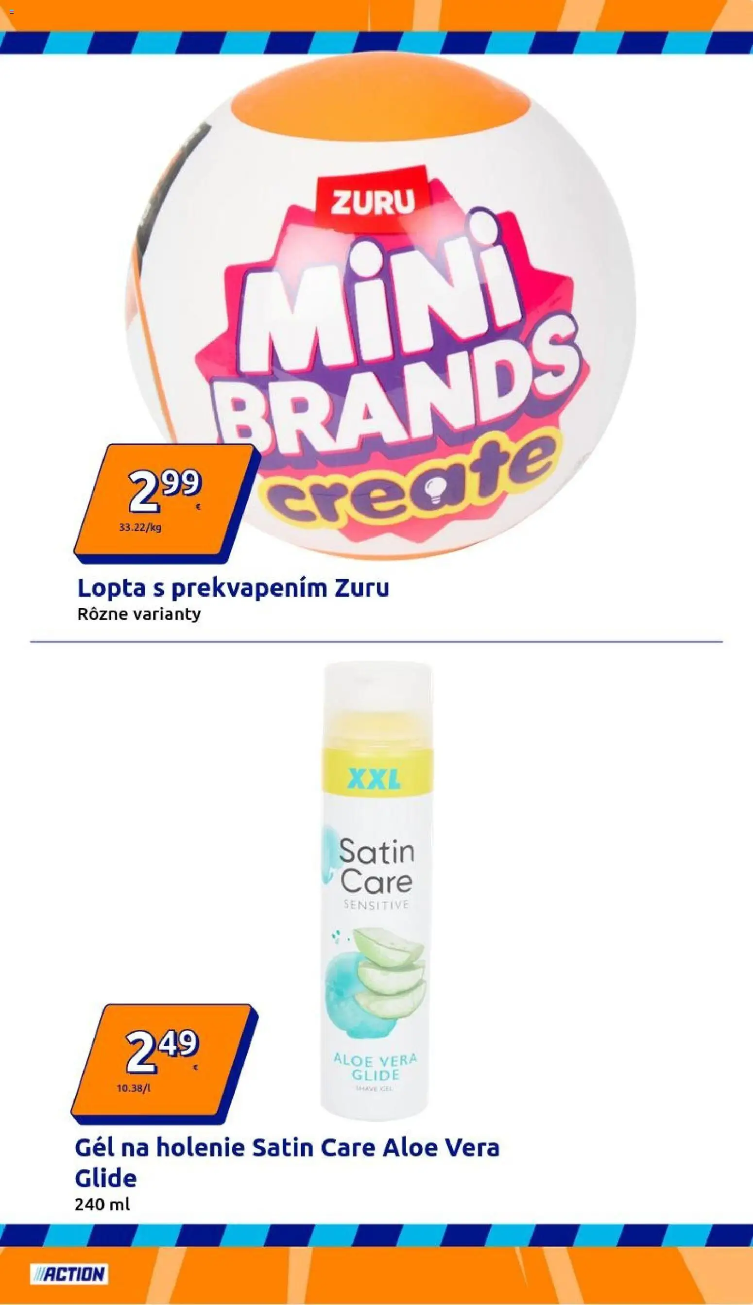 Nové Action akcie – leták je platný od 28.01.2026 | Strana: 13 | Produkty: Lopta