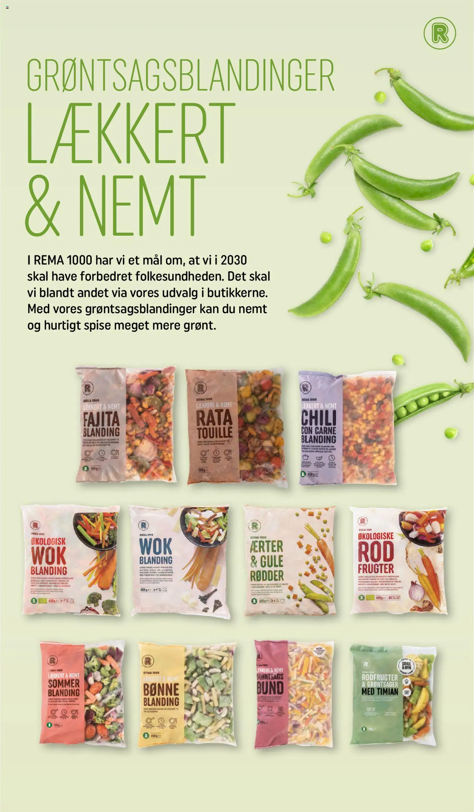 Rema 1000 tilbudsavis – gyldig fra 18.04.2026 | Side: 21 | Produkter: Ærter, Timian