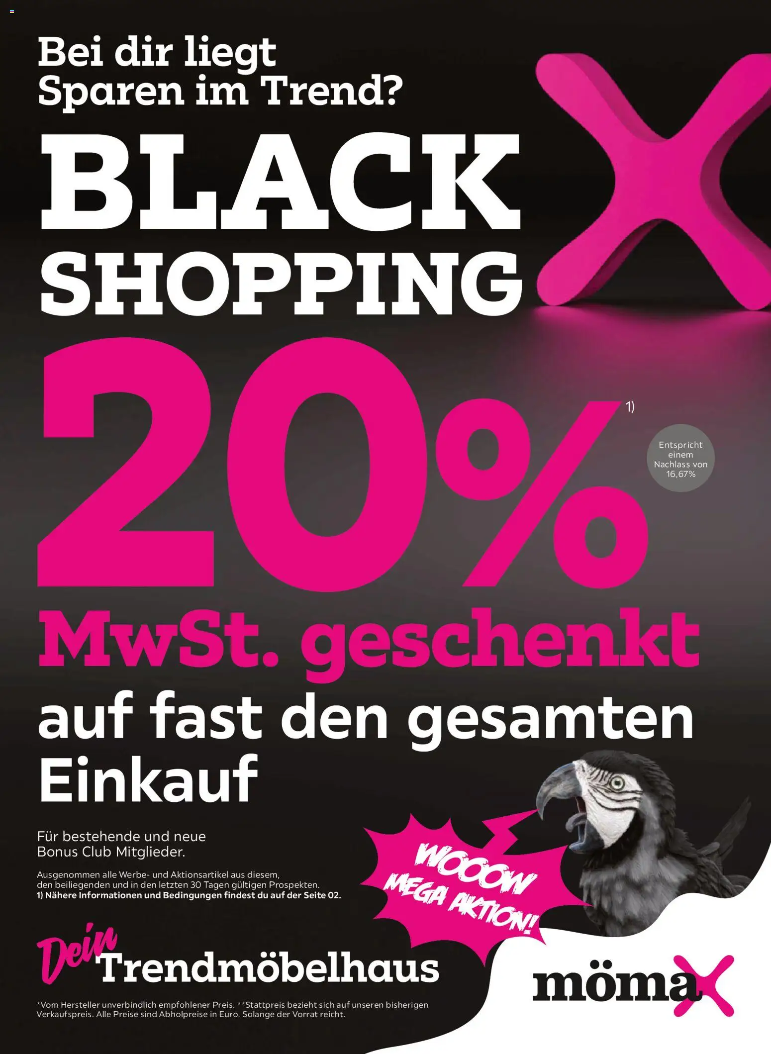 Mömax - Black Friday gültig ab 25.11.2025 | Seite: 1