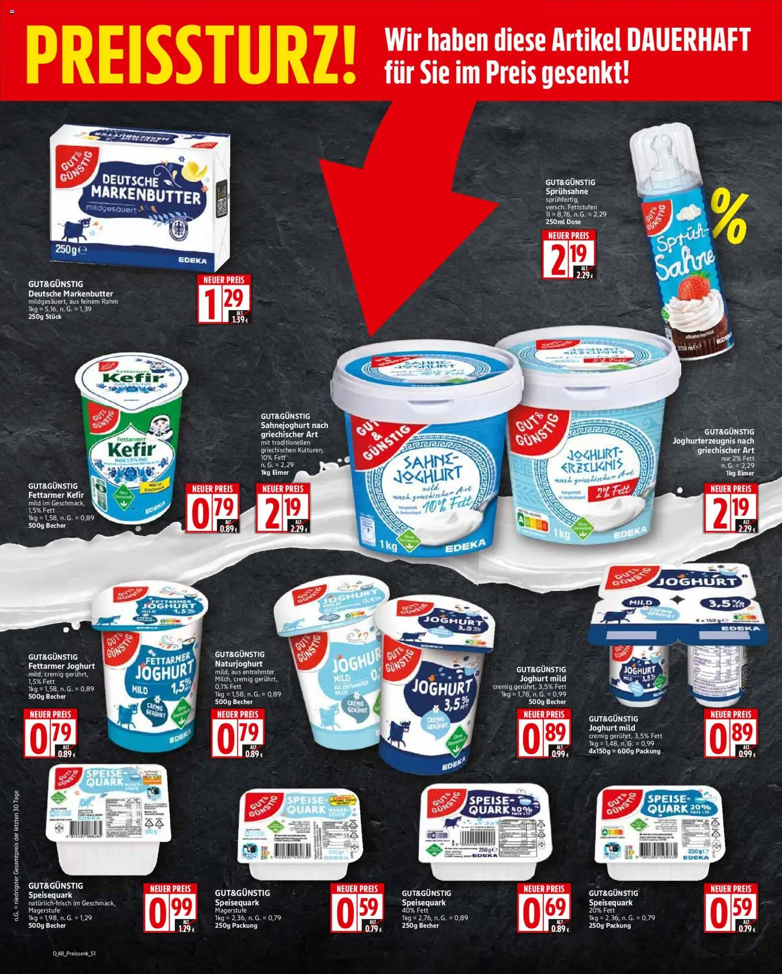 WEZ Prospekt – gültig ab 24.11.2025 | Seite: 17 | Produkte: Kefir, Quark, Joghurt, Speisequark