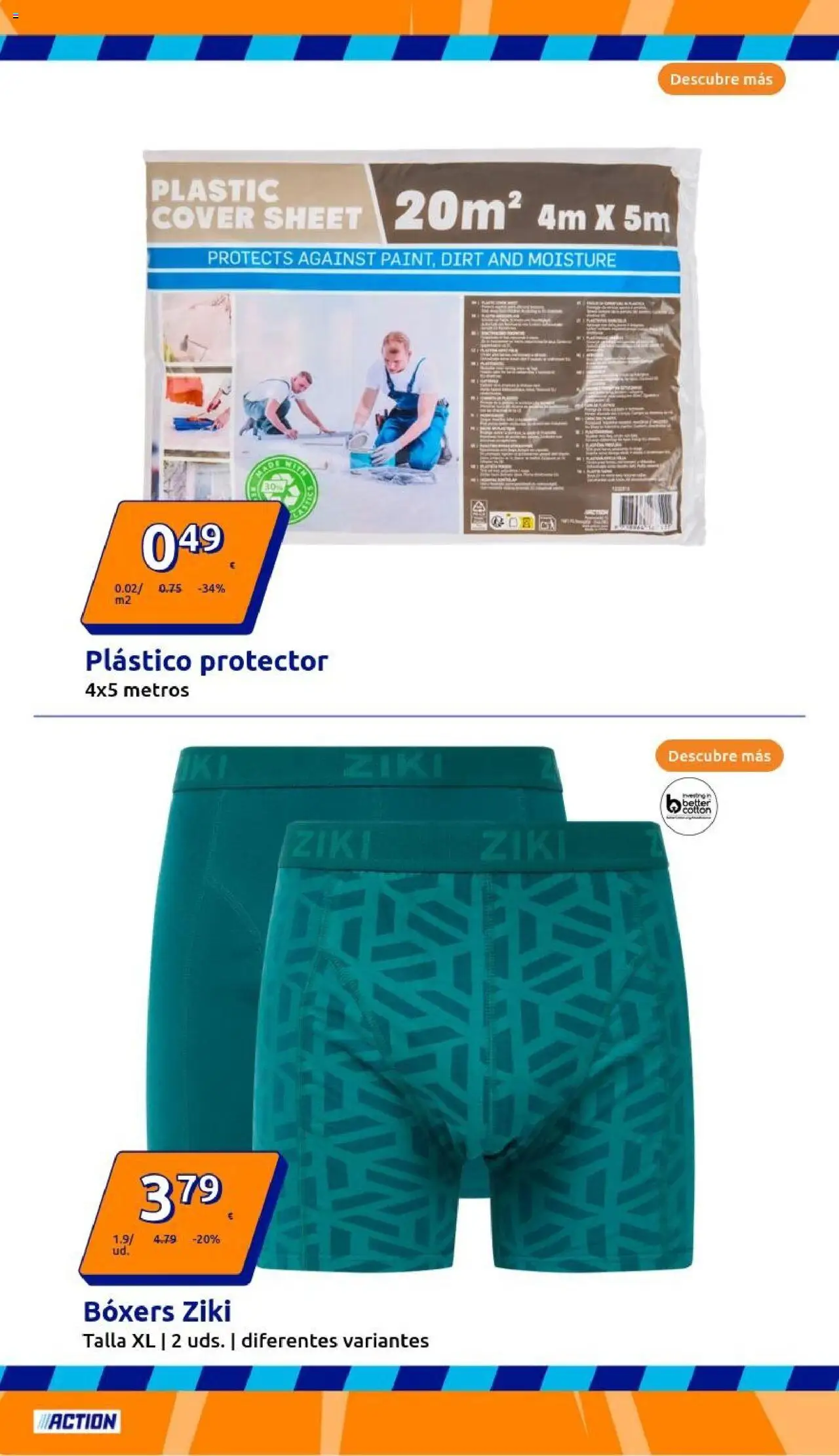 Action - Action ES week 38 2025 │ válido desde el 17.09.2025 | Página: 2 | Productos: Boxers