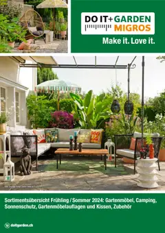 Vorschau von dem Prospekt - DO IT+GARDEN MIGROS Aktionen Gartenmöbel ab 26.02.2024