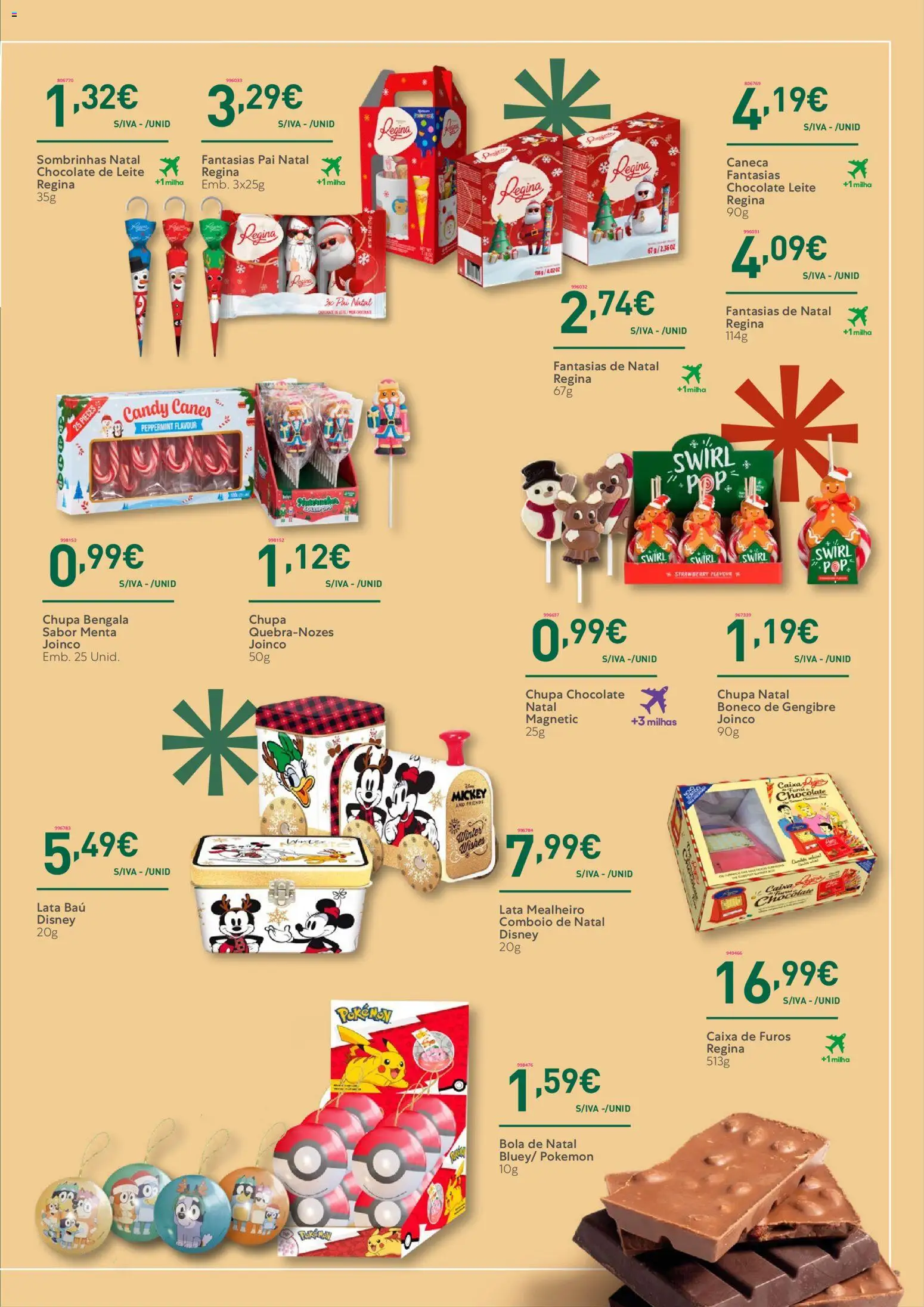 Recheio - Catálogo de Natal │ válido de 06.11.2025 | Página: 27 | Produtos: Caneca, Caixa, Leite, Chocolate