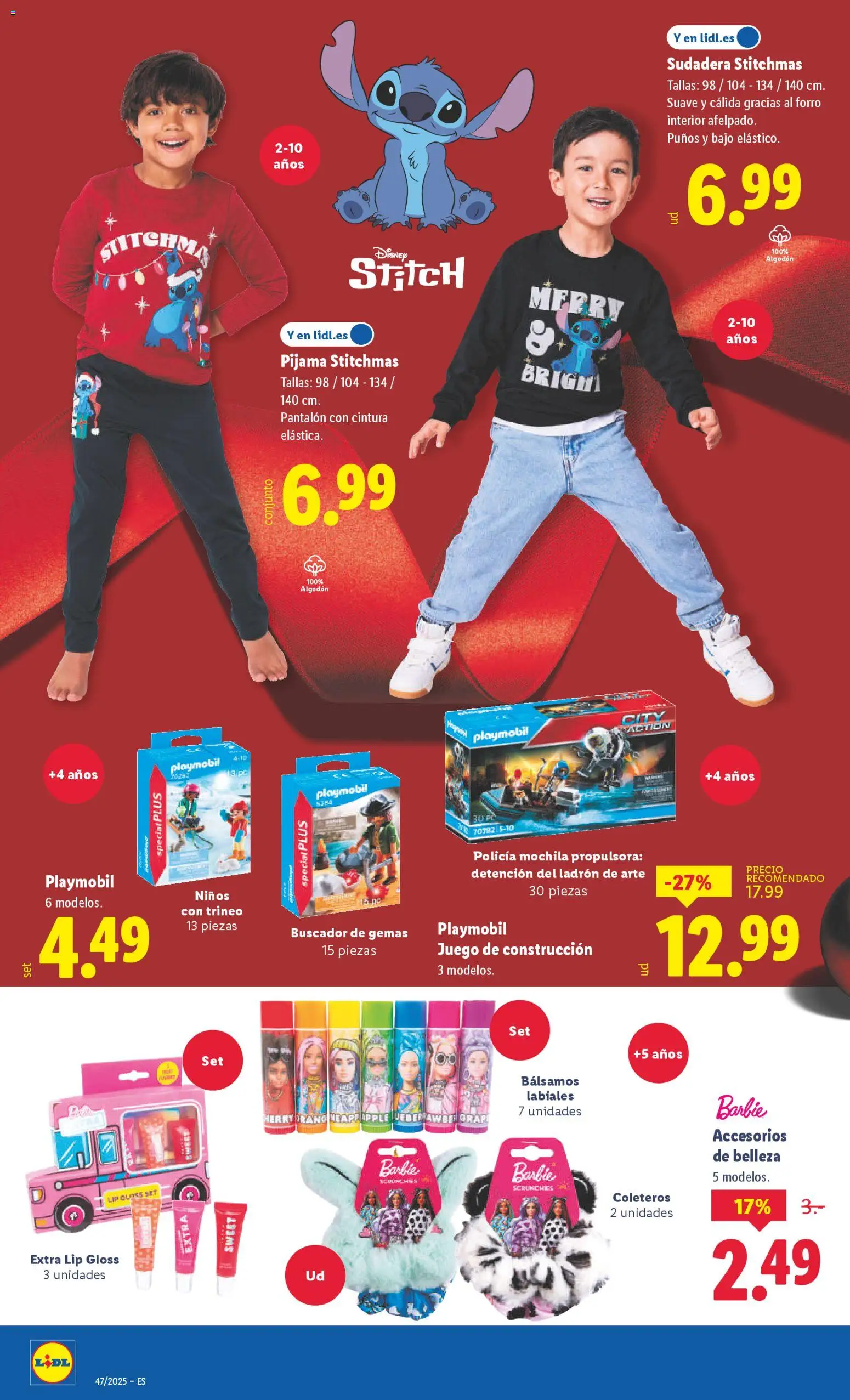Lidl folleto de bazar │ válido desde el 17.11.2025 | Página: 18 | Productos: Sudadera, Pijama, Mochila, Apple