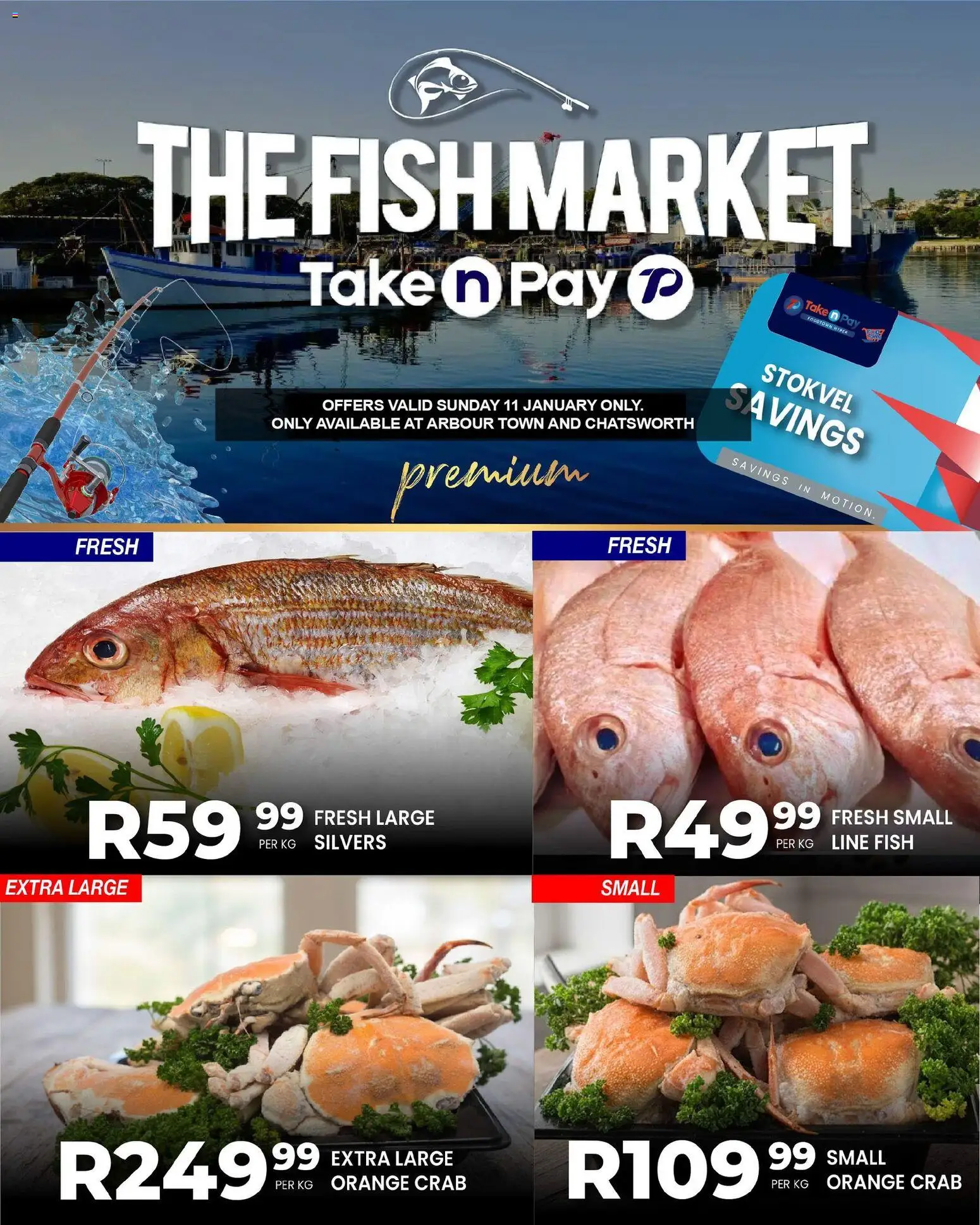 New Take n Pay catalogue – valid from 11.01.2026 | Page: 12 | Products: Fish