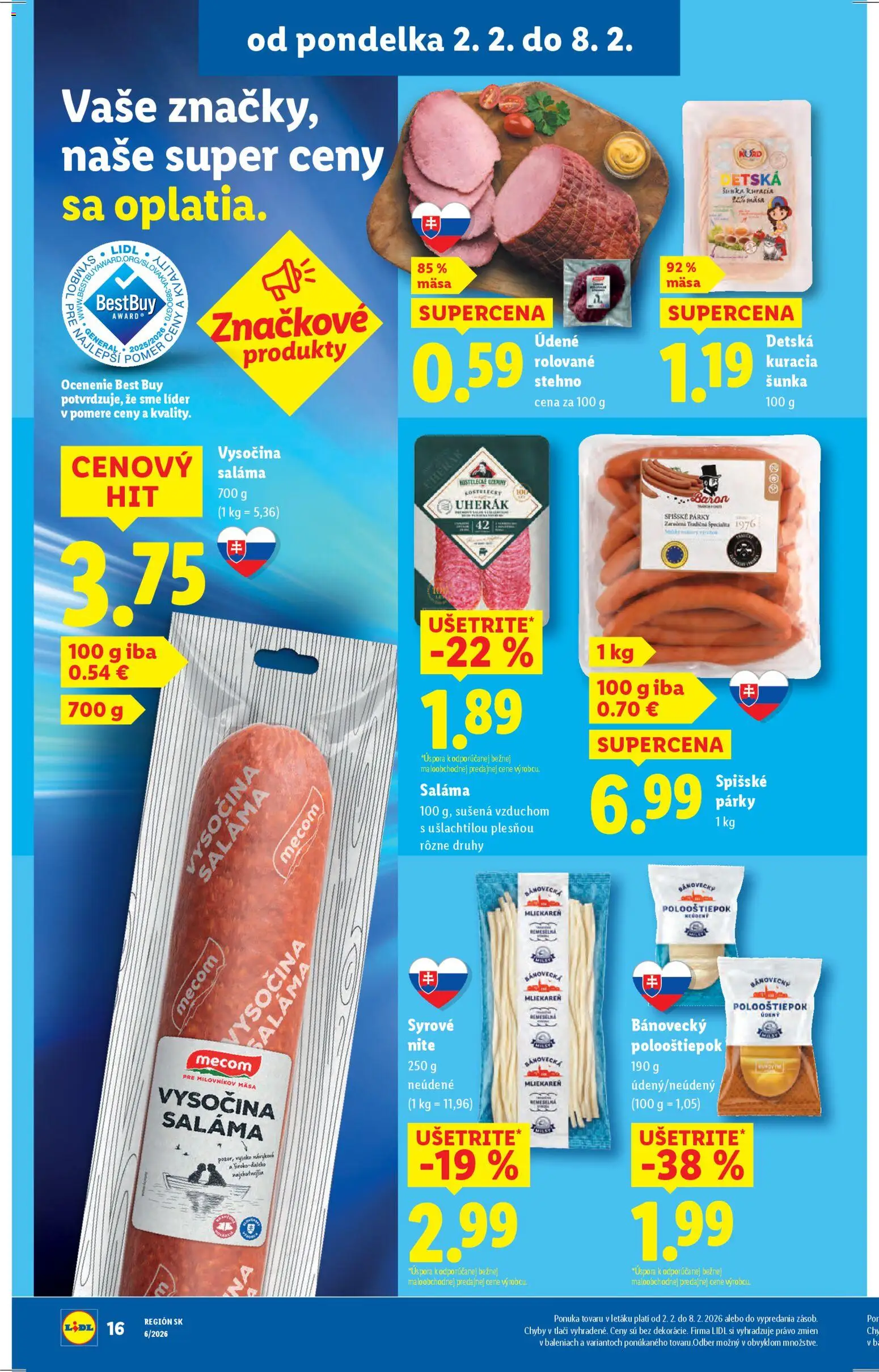 Nové Lidl akcie – leták je platný od 05.02.2026 | Strana: 62