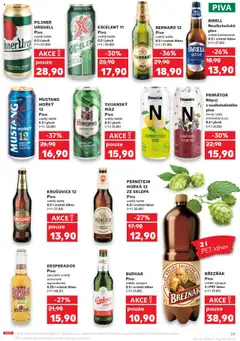 PILSNER URQUELL, Pivo světlý ležák 0,5 I plech od 20.08.2025 | Strana: 39