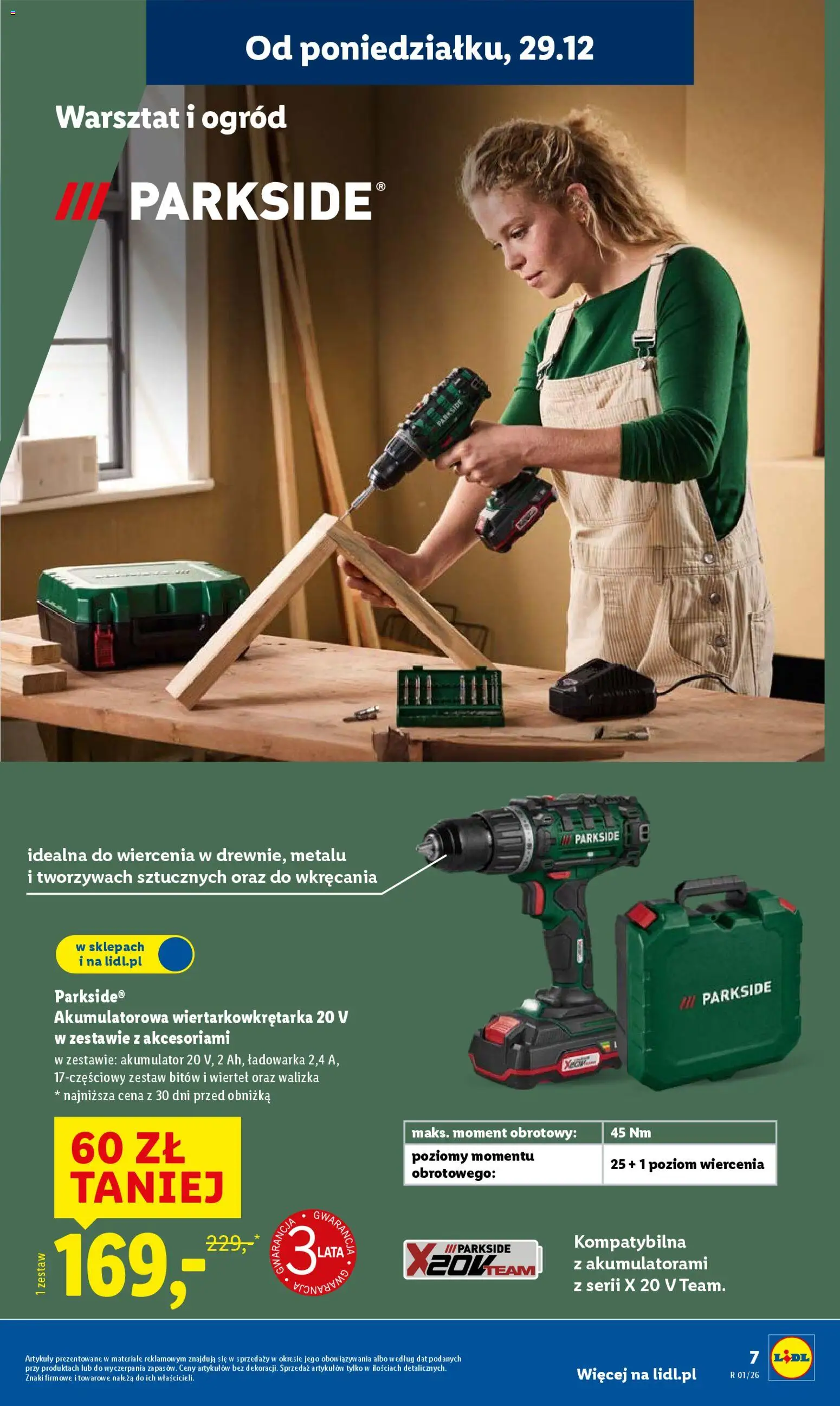 Lidl Katalog od 29.12.2025 | Strona: 7 | Produkty: Ładowarka, Walizka