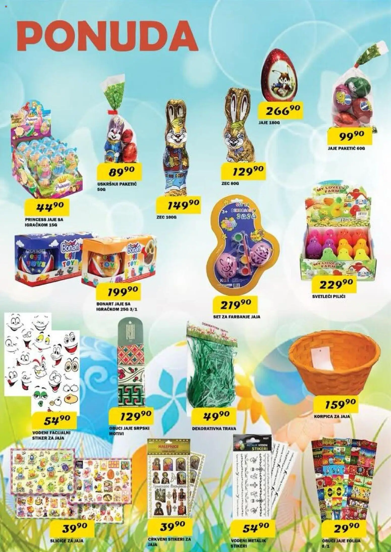 VP Dima katalog - važi od 09.04.2026 | Strana: 9 | Proizvode: Jaja