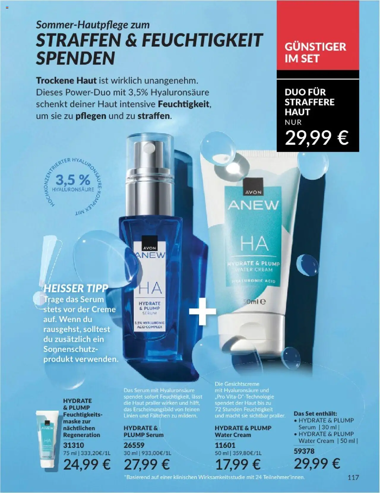 AVON Katalog August 2025 - gültig ab dem 01.08.2025 | Seite: 119 | Produkte: Creme, Maske, Serum
