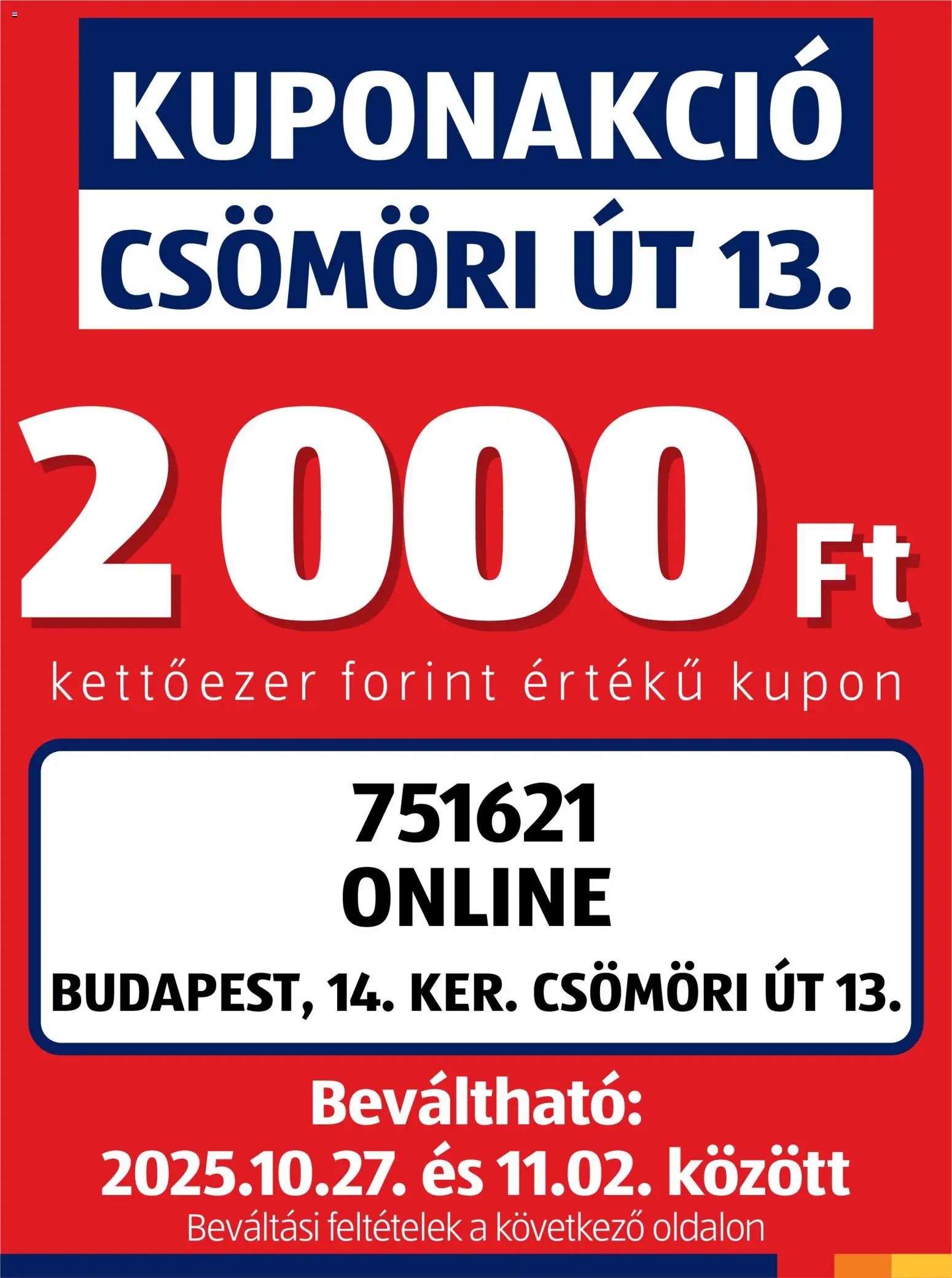 Aldi akciós ujság - amely érvényes a következő dátumtól: 27.10.2025 | Oldal: 1
