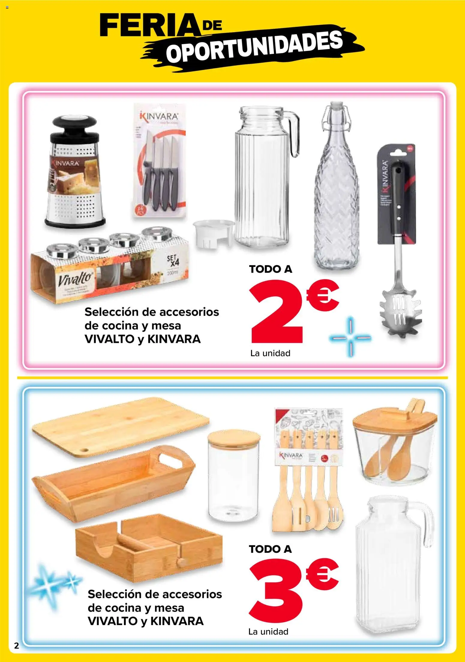Carrefour Feria de oportunidades │ válido desde el 19.02.2026 | Página: 2 | Productos: Cocina, Mesa