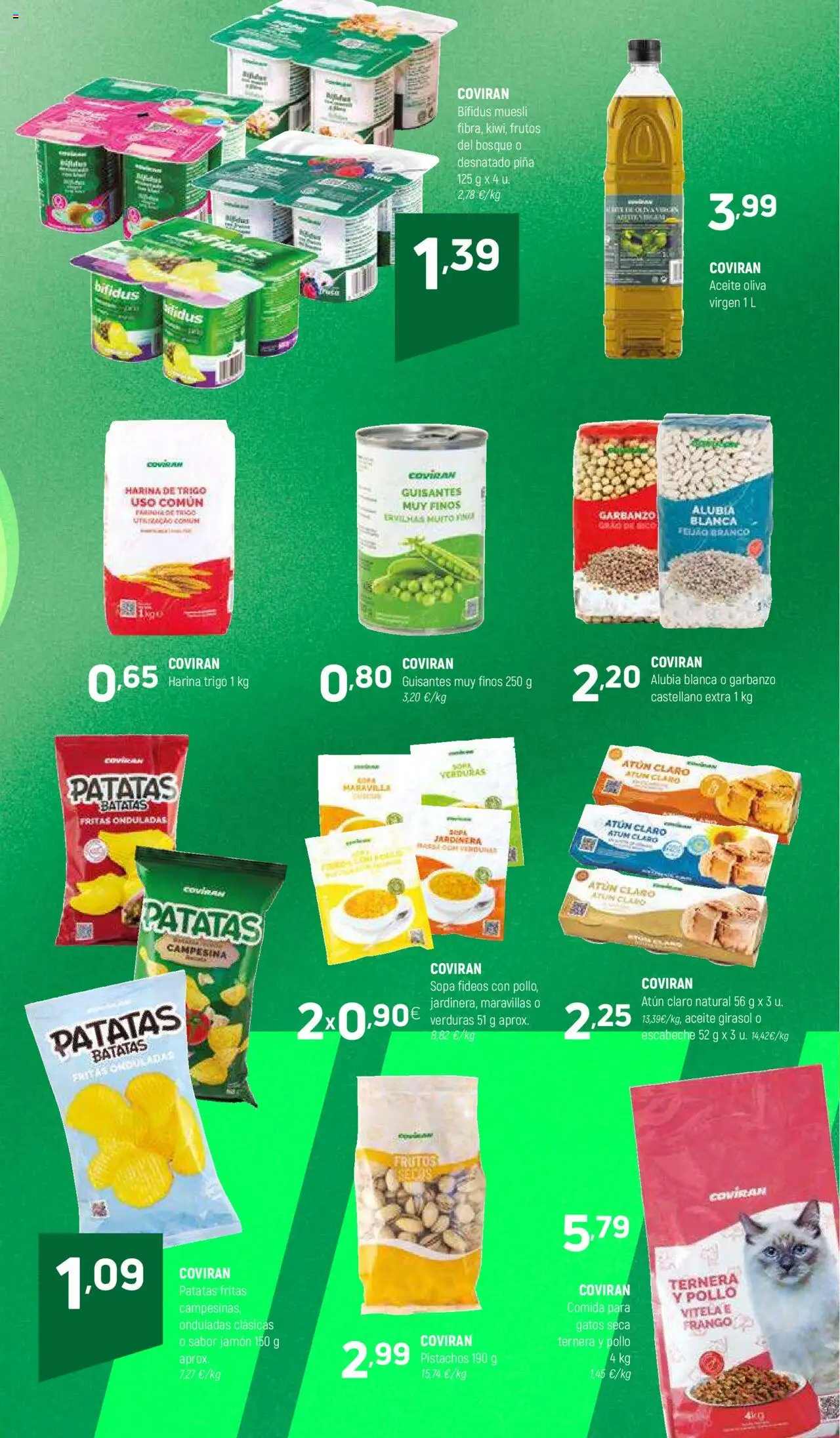 Coviran ofertas │ válido desde el 07.10.2025 | Página: 7 | Productos: Aceite, Jamón, Fideos, Piña