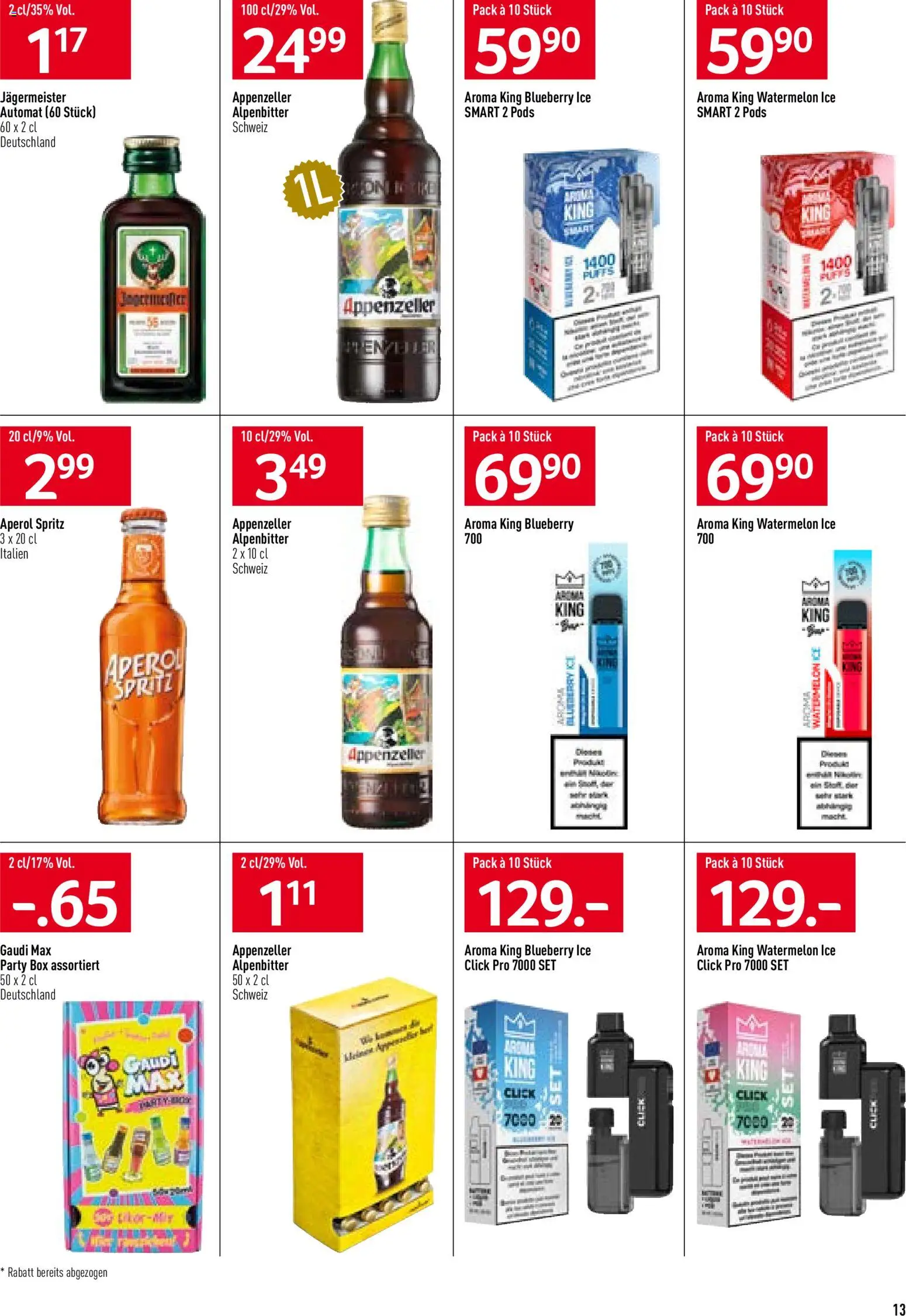 Prodega Aktionen Kiosk – gültig ab 12.01.2026 | Seite: 13 | Produkte: Box, Mouka