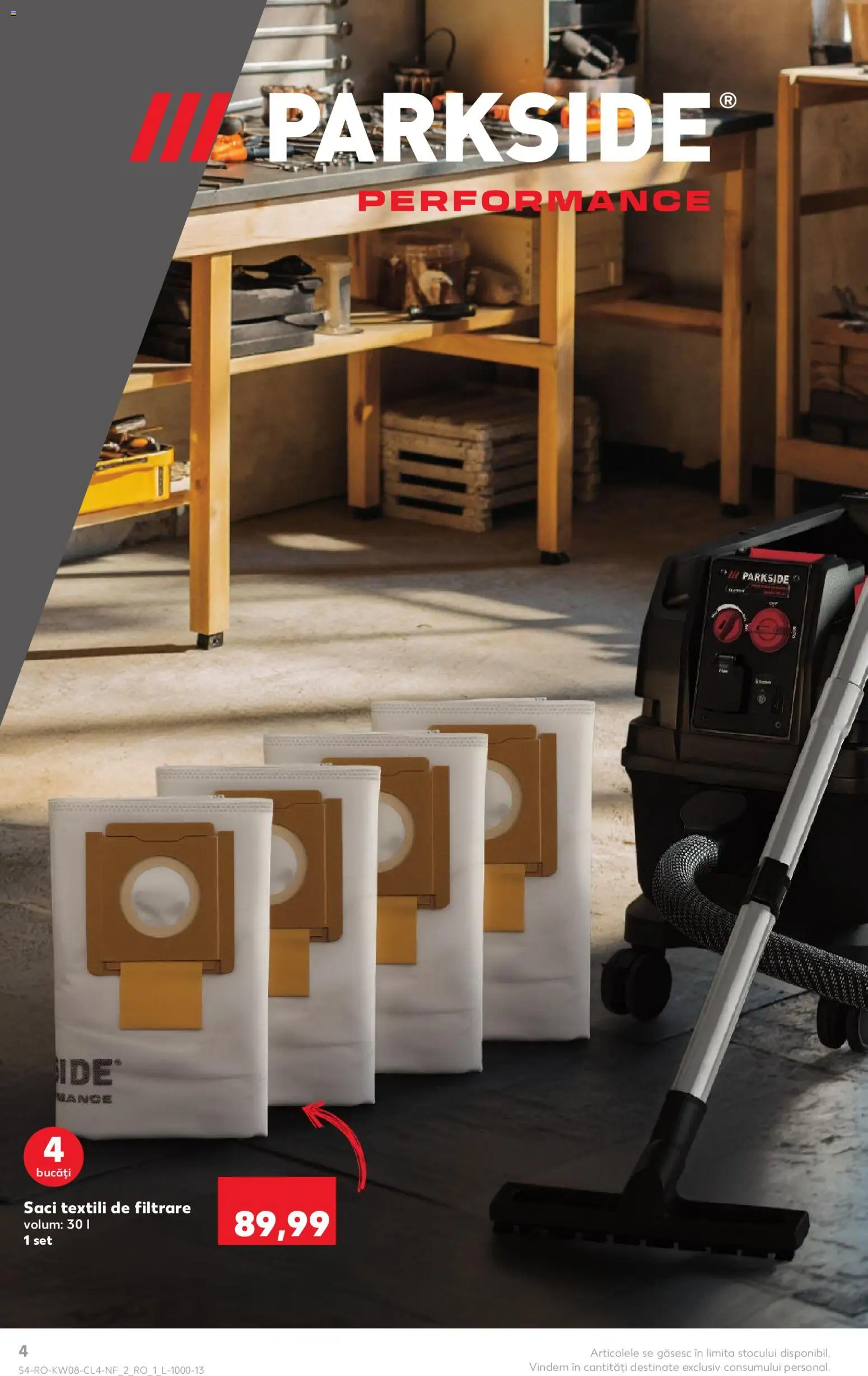 Kaufland RO akciós ujság - amely érvényes a következő dátumtól: 18.02.2026 | Oldal: 4 | Termékek: Parkside