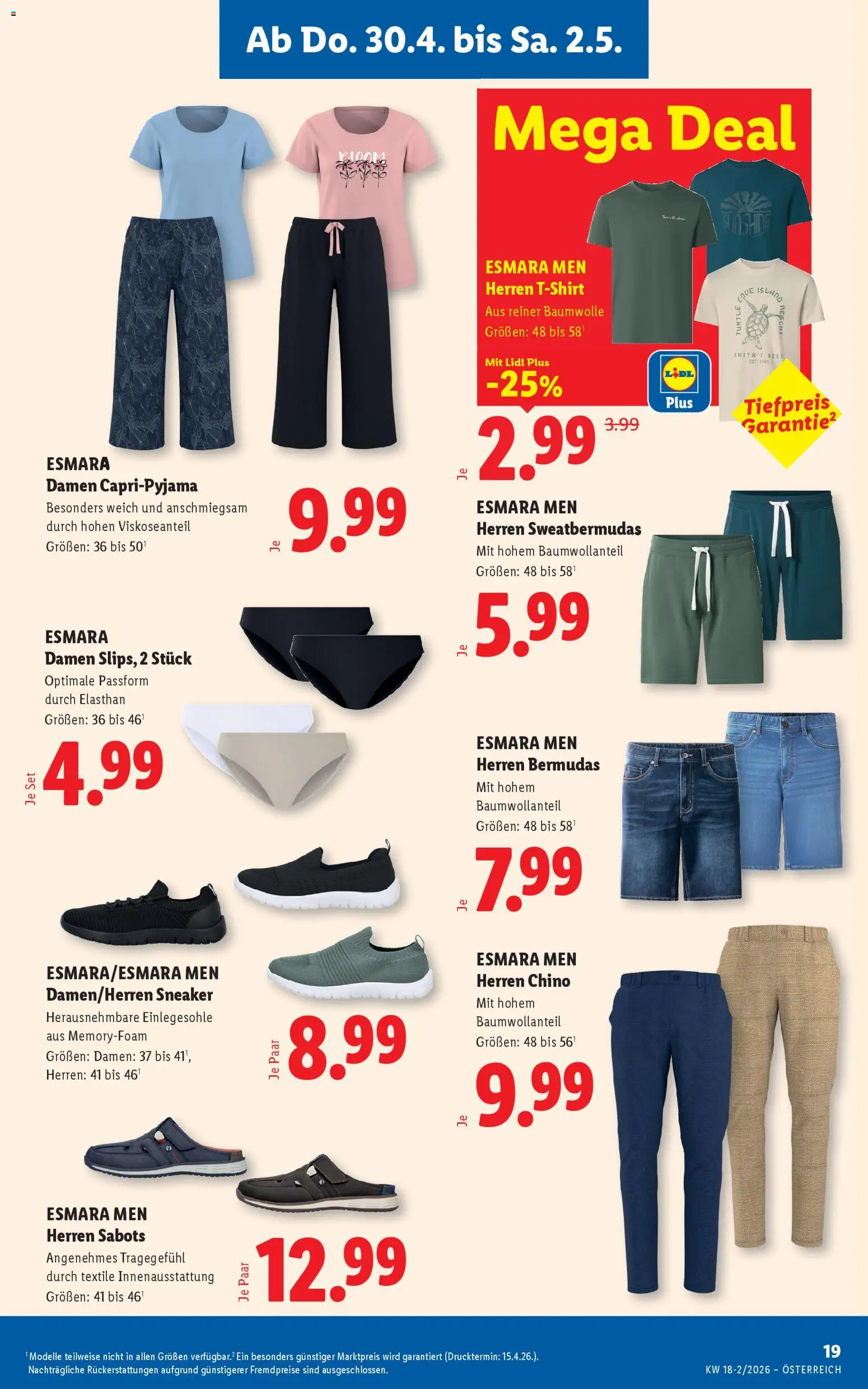 Jetzt sparen im Lidl - Flugblatt | 30.04.2026 ✳️ Angebote ab Donnerstag | Österreich