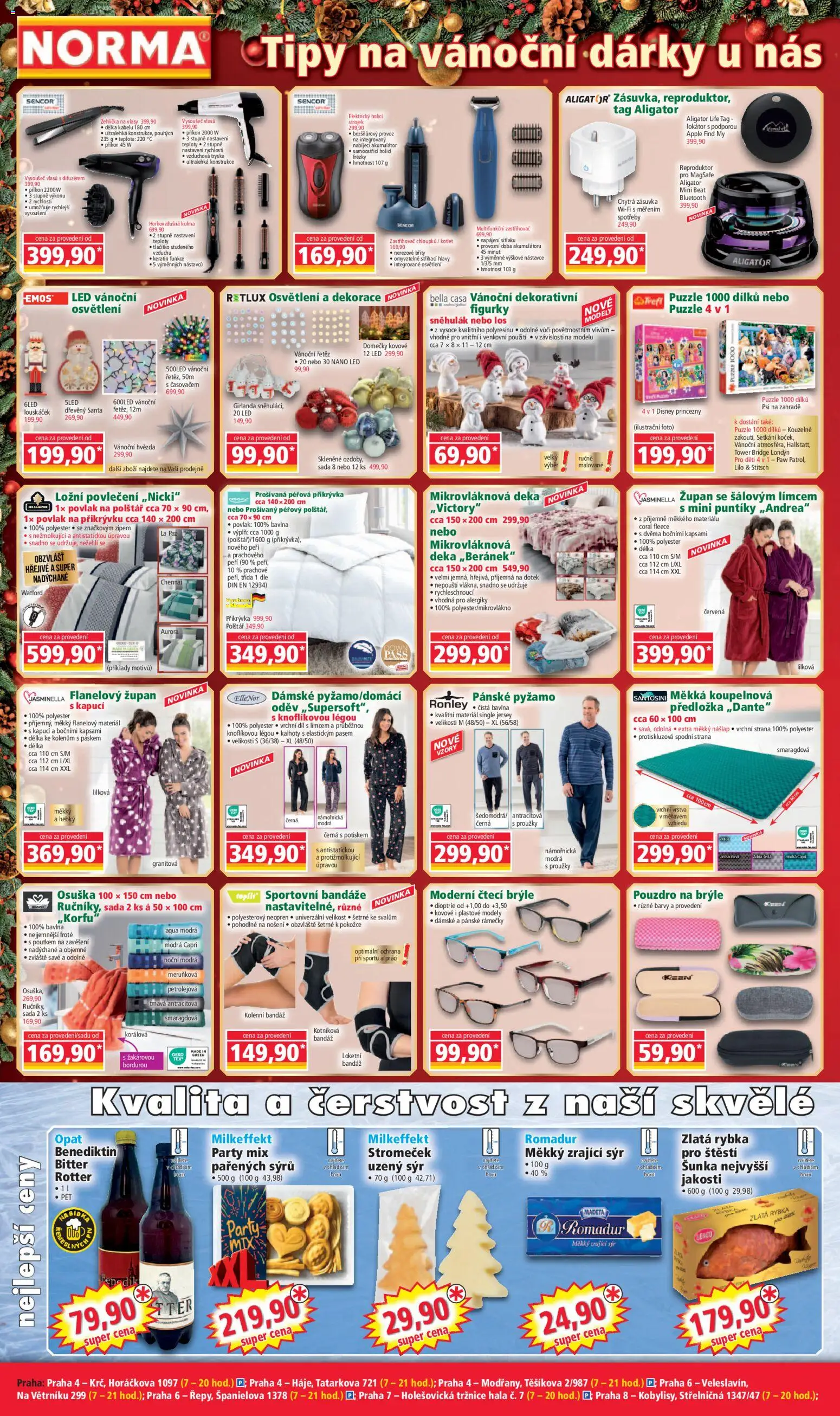 Norma leták od 08.12.2025 | Strana: 2 | Produkty: Čtecí brýle, Zrající sýr, Reproduktor, Louskáček