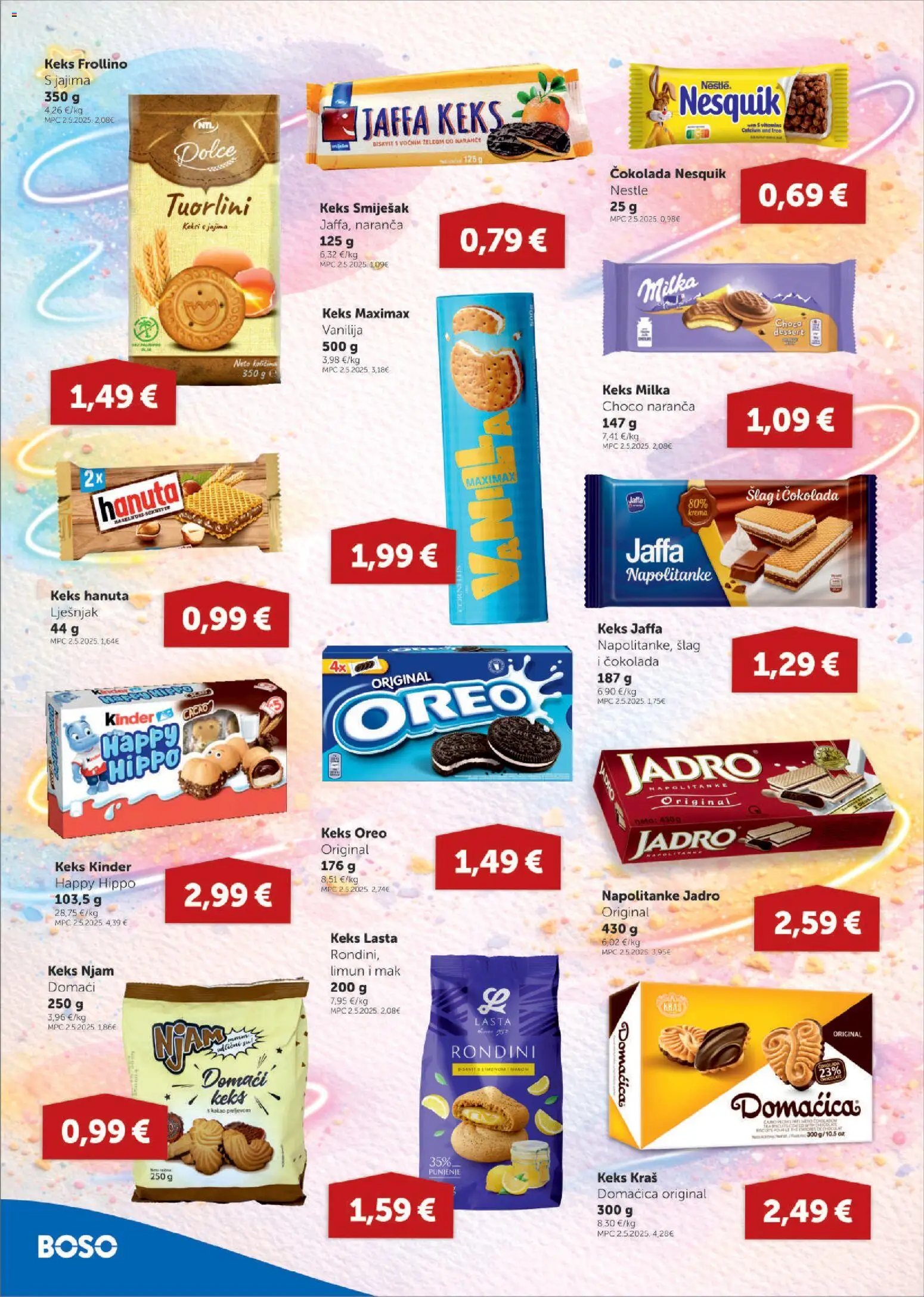 Boso katalog | vrijedi od 26.02.2026 | Stranica: 8 | Proizvodi: Keks, Lješnjak, Milka, Kakao