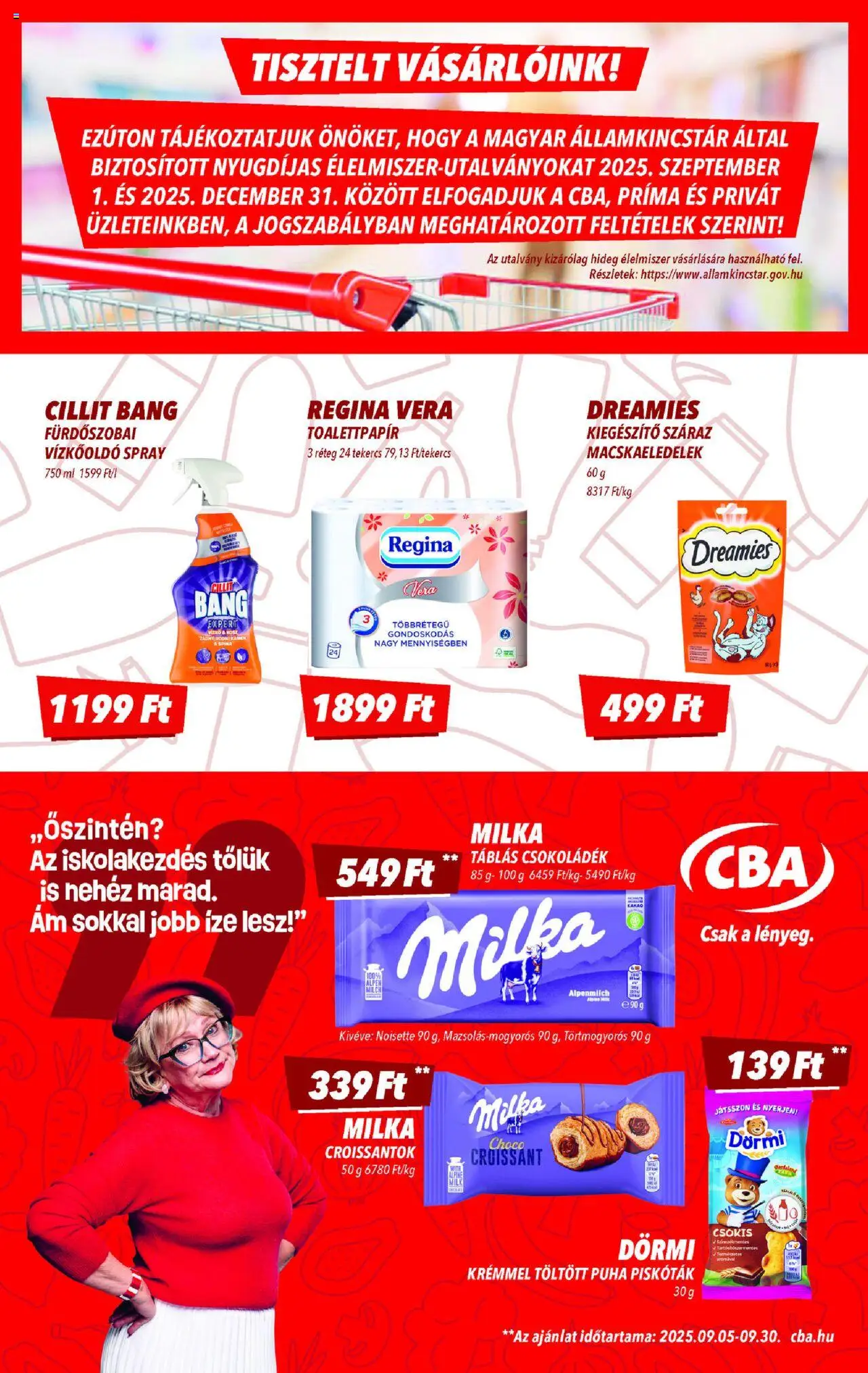 CBA akciós ujság - amely érvényes a következő dátumtól: 18.09.2025 | Oldal: 7