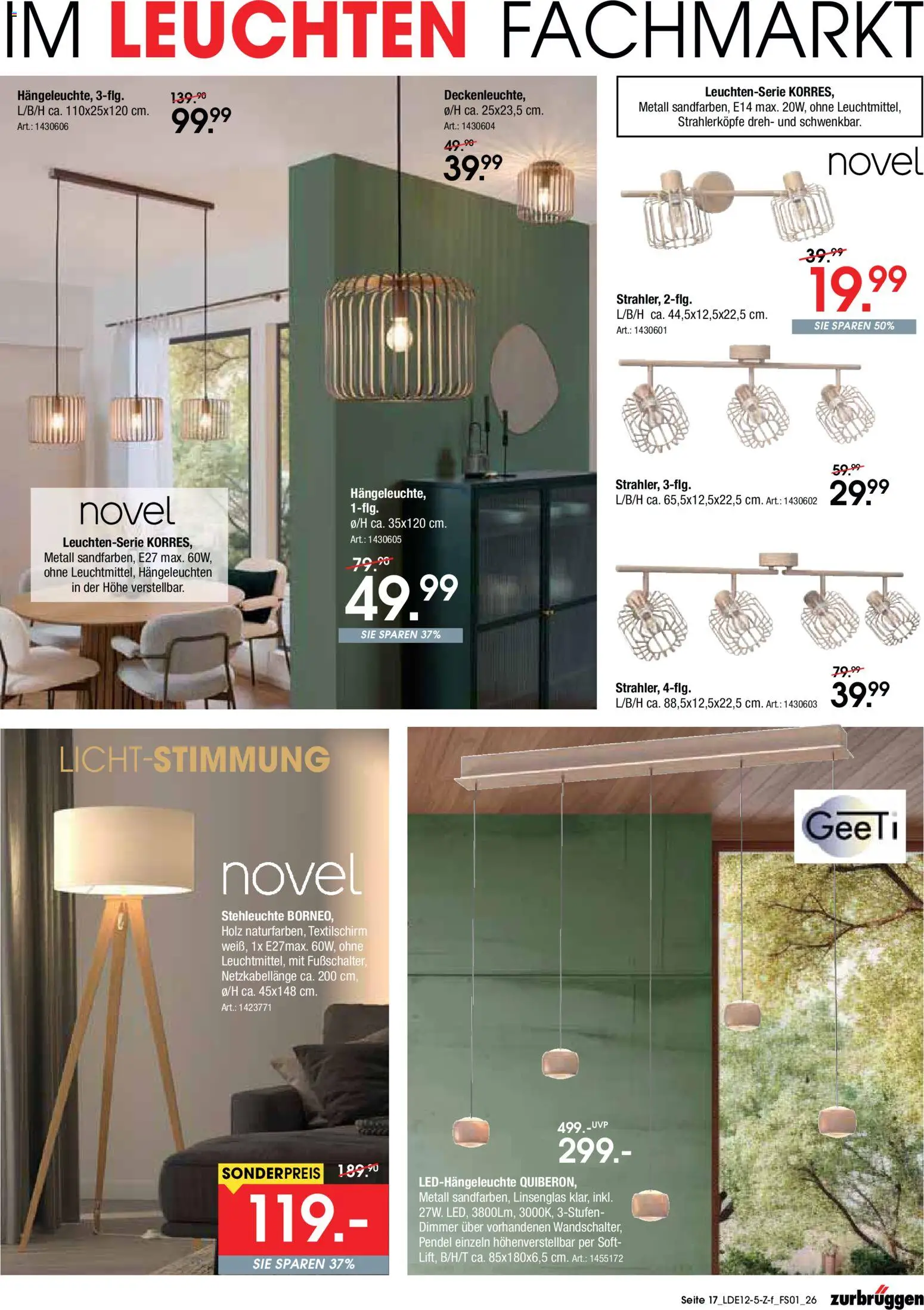 Zurbrüggen Marken-Sonderverkauf – gültig ab 06.12.2025 | Seite: 17