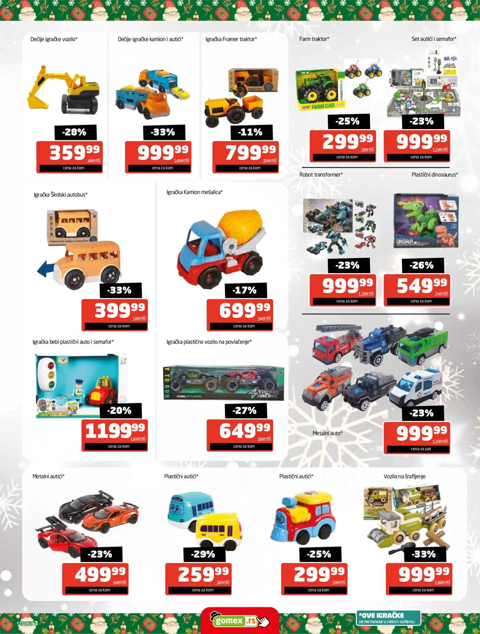 Gomex katalog - važi od 08.12.2025 | Strana: 3 | Proizvode: Robot