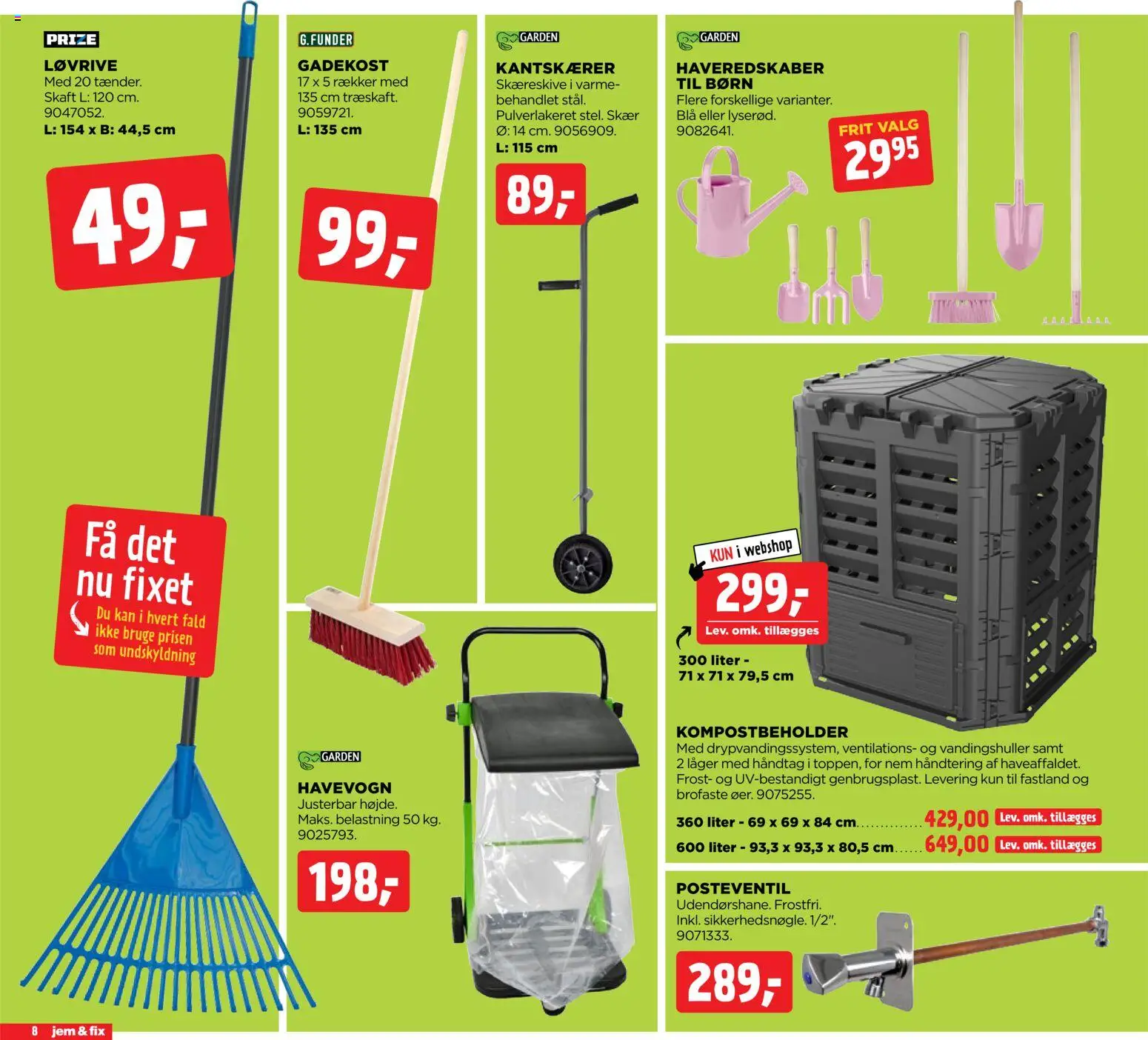 Jem & fix tilbudsavis – gyldig fra 22.03.2026 | Side: 8 | Produkter: Søm