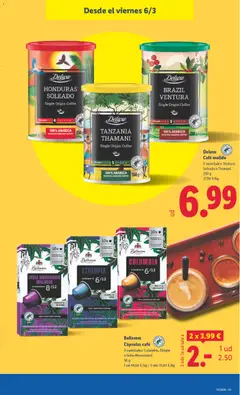 Vista previa Deluxe Café molido, 3 variedades: Ventura, Soleado o Thamani. 250 g válido desde el 02.03.2026 | Página: 47 | Productos: Café, Café molido