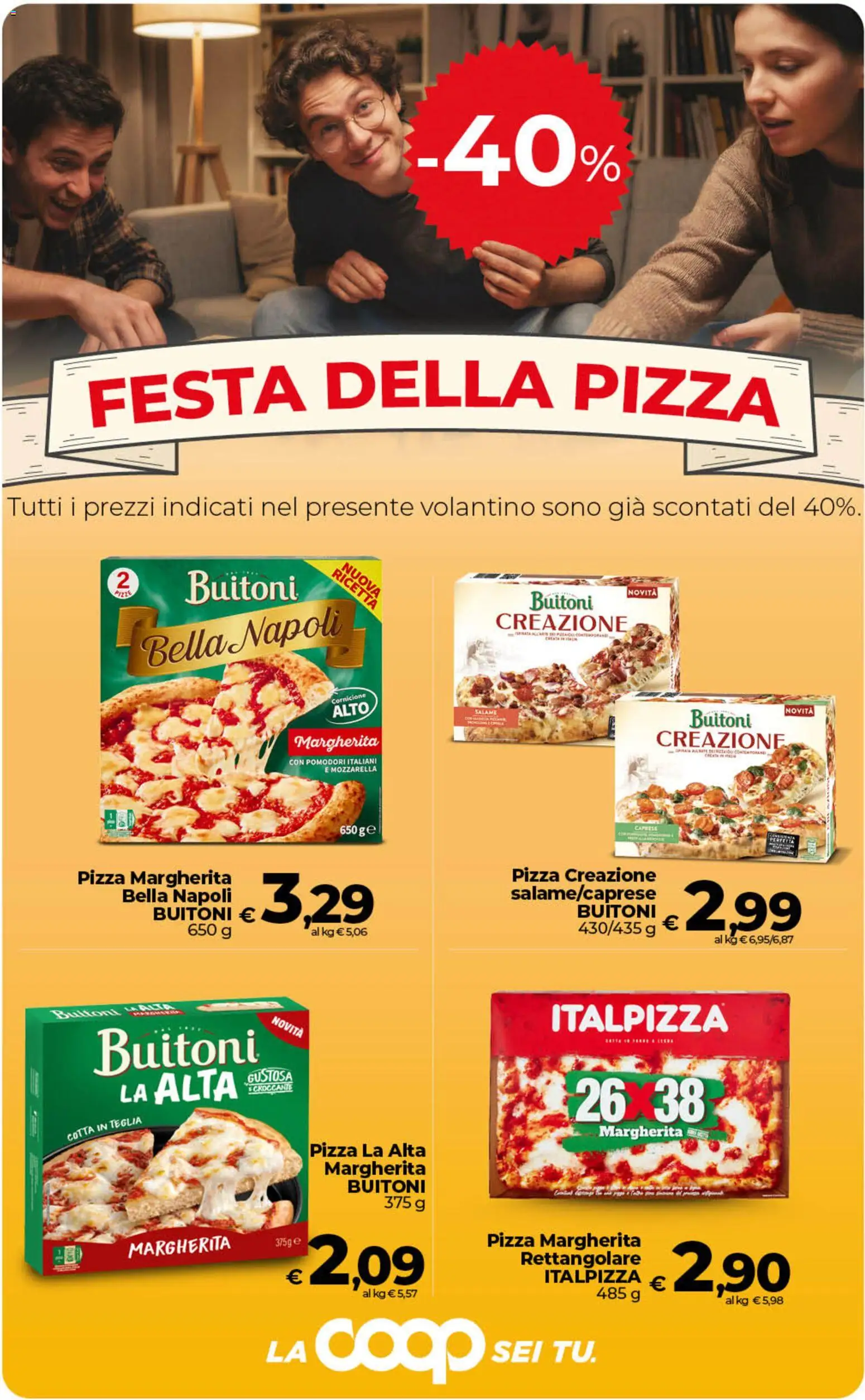 Volantino COOP del 07.04.2026 | Pagina: 21 | Prodotti: Teglia, Salame, Pizza, Pomodori