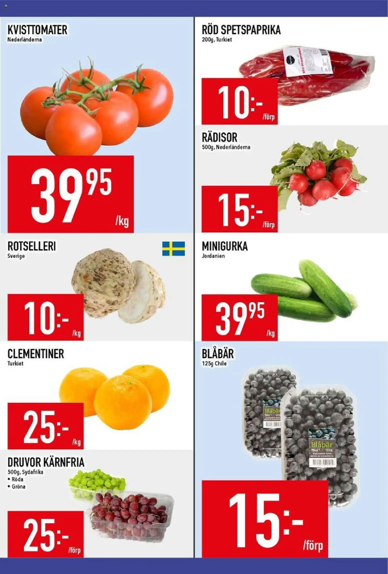 Matdax reklamblad aktuell från 26.01.2026 | Sida: 13 | Produkter: Blåbär